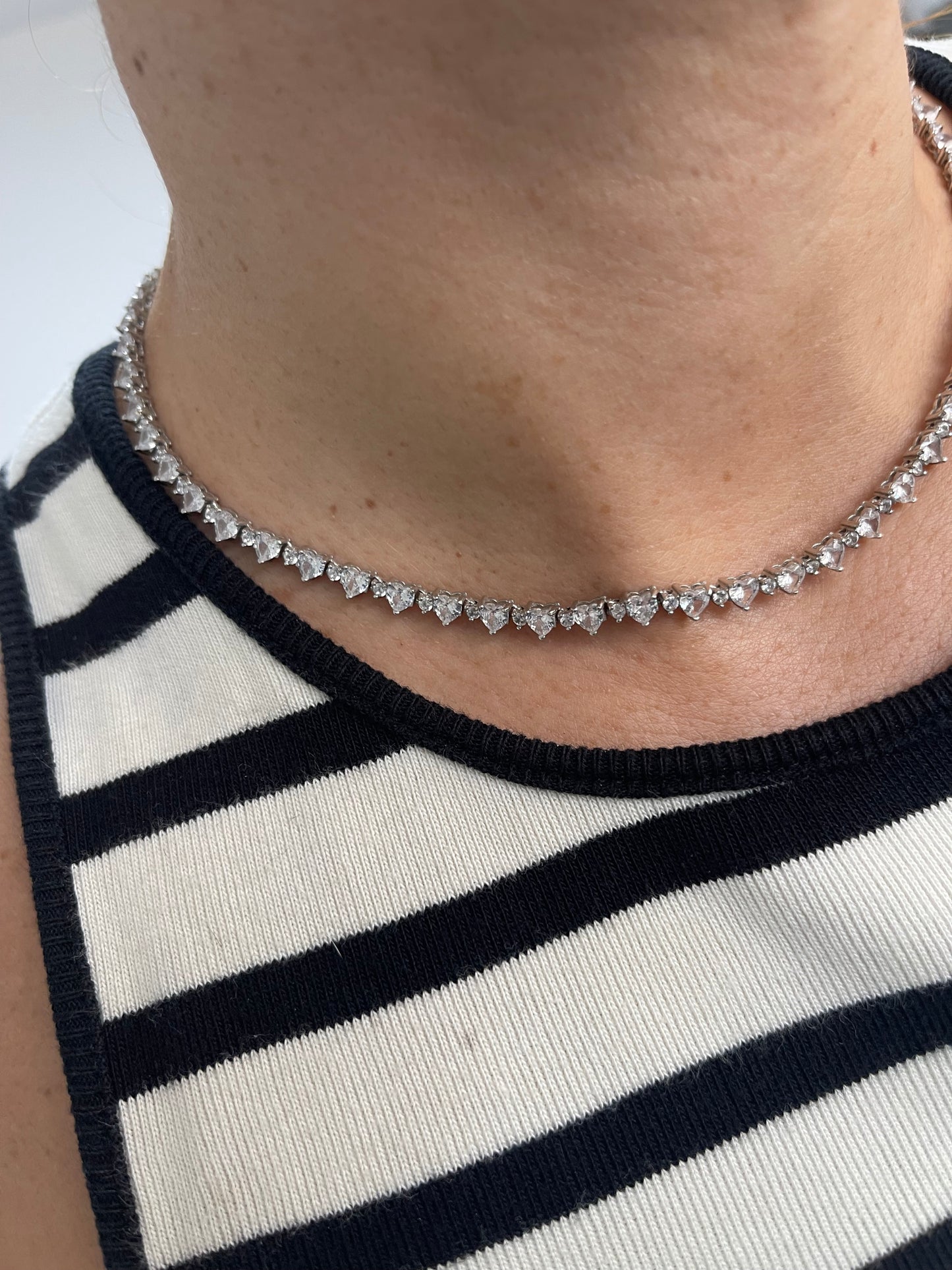 Tennis necklace