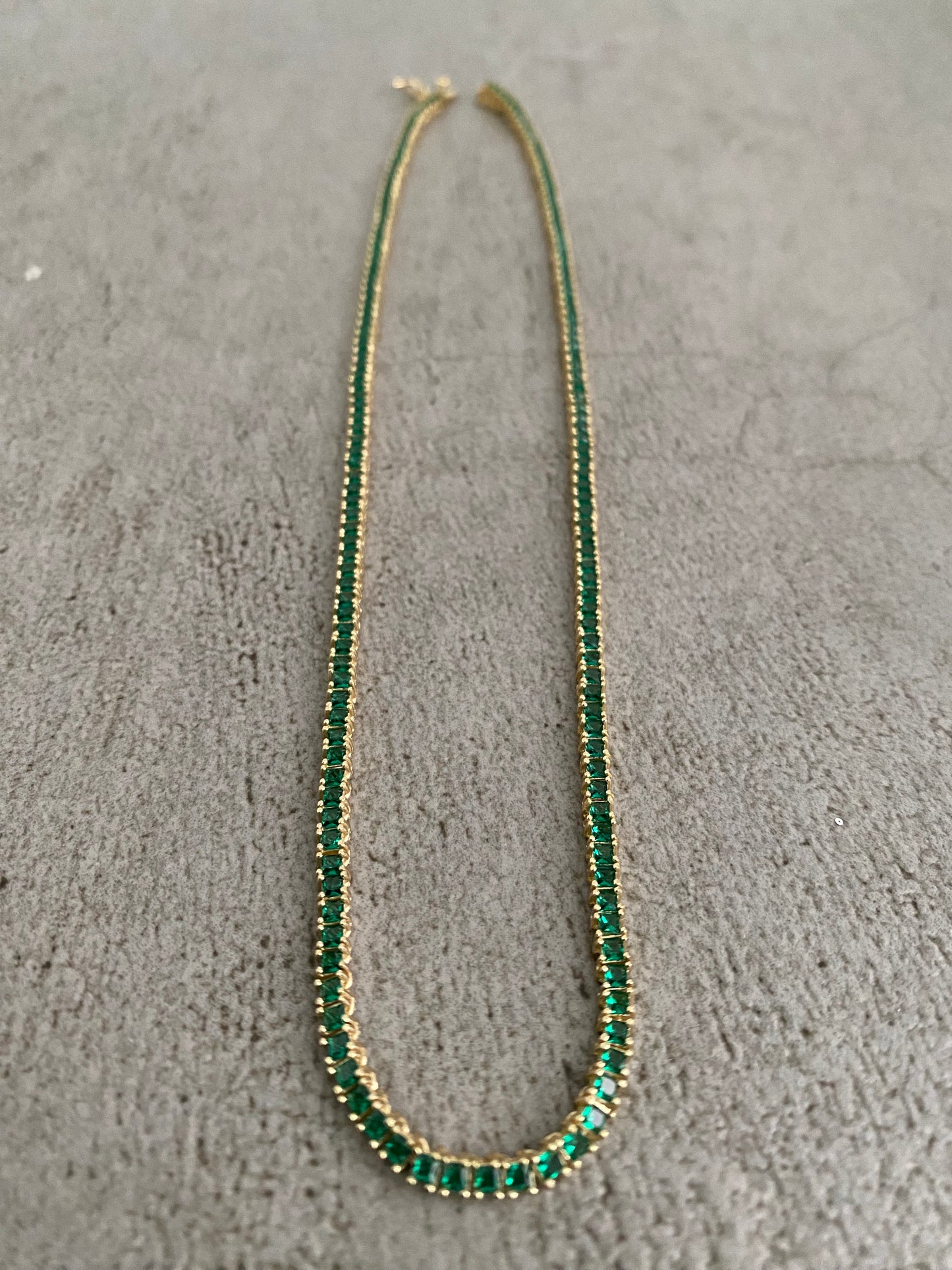 Tennis necklace