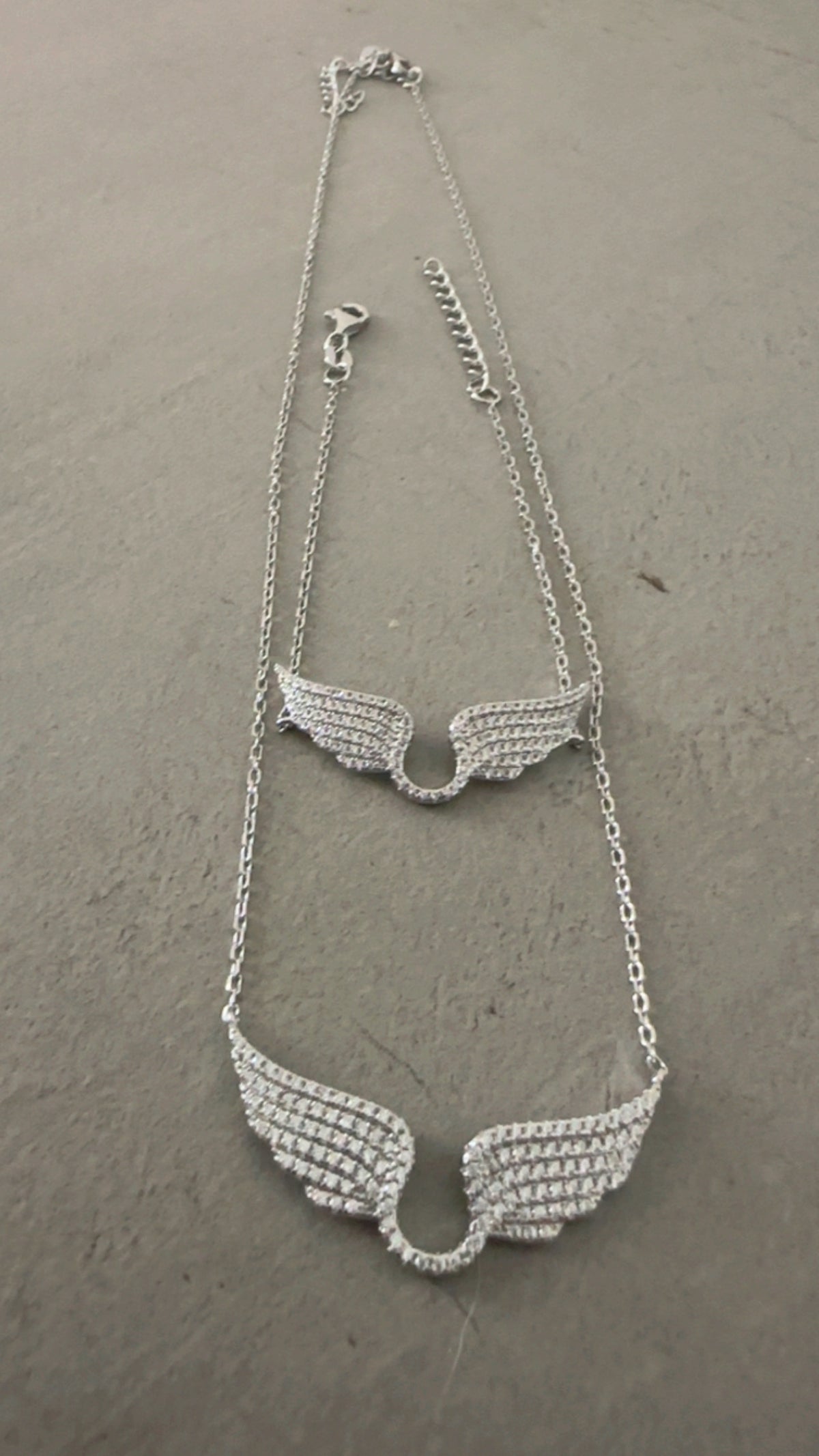 Angel wings bracelet