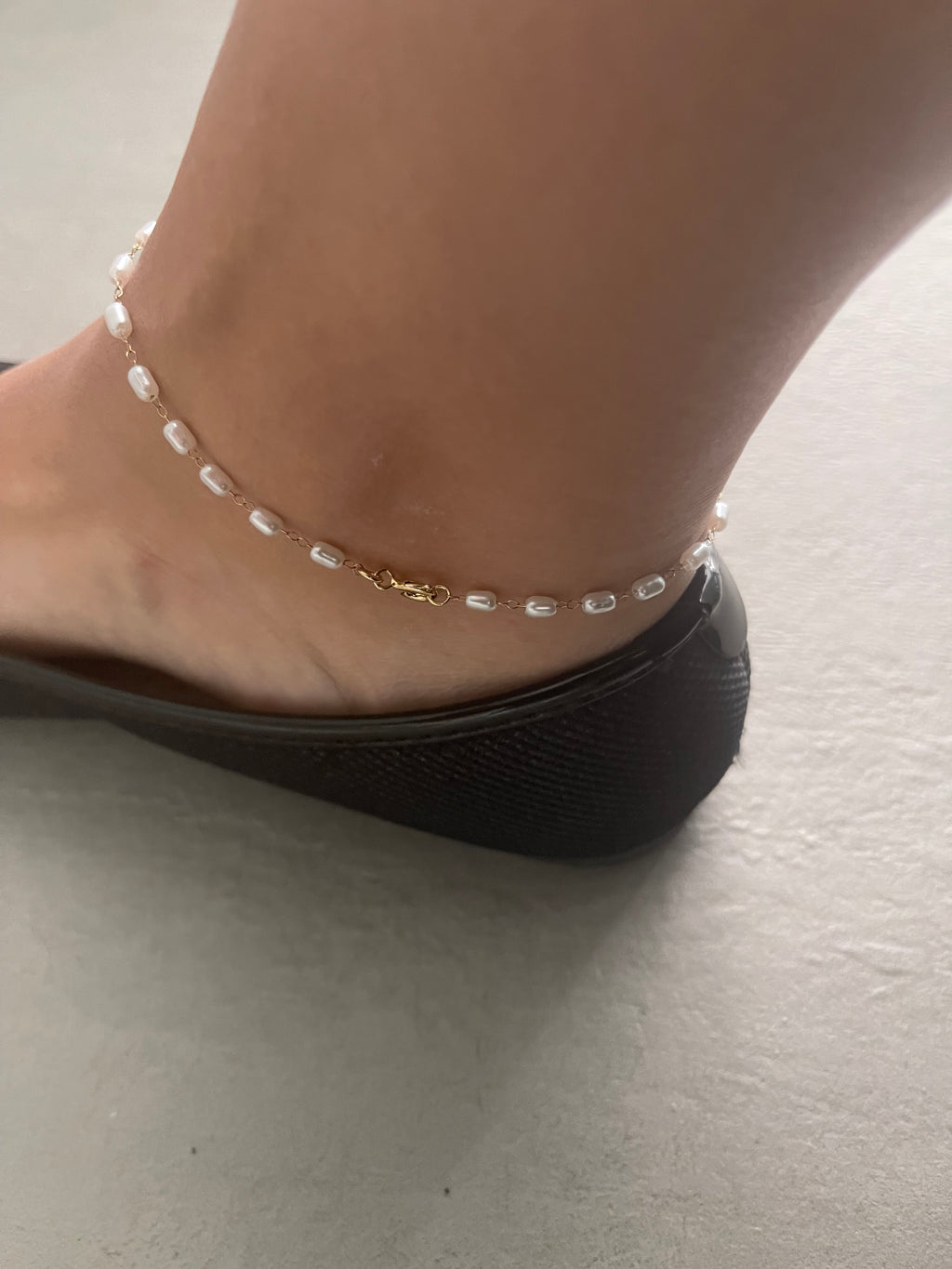 Pearl anklet