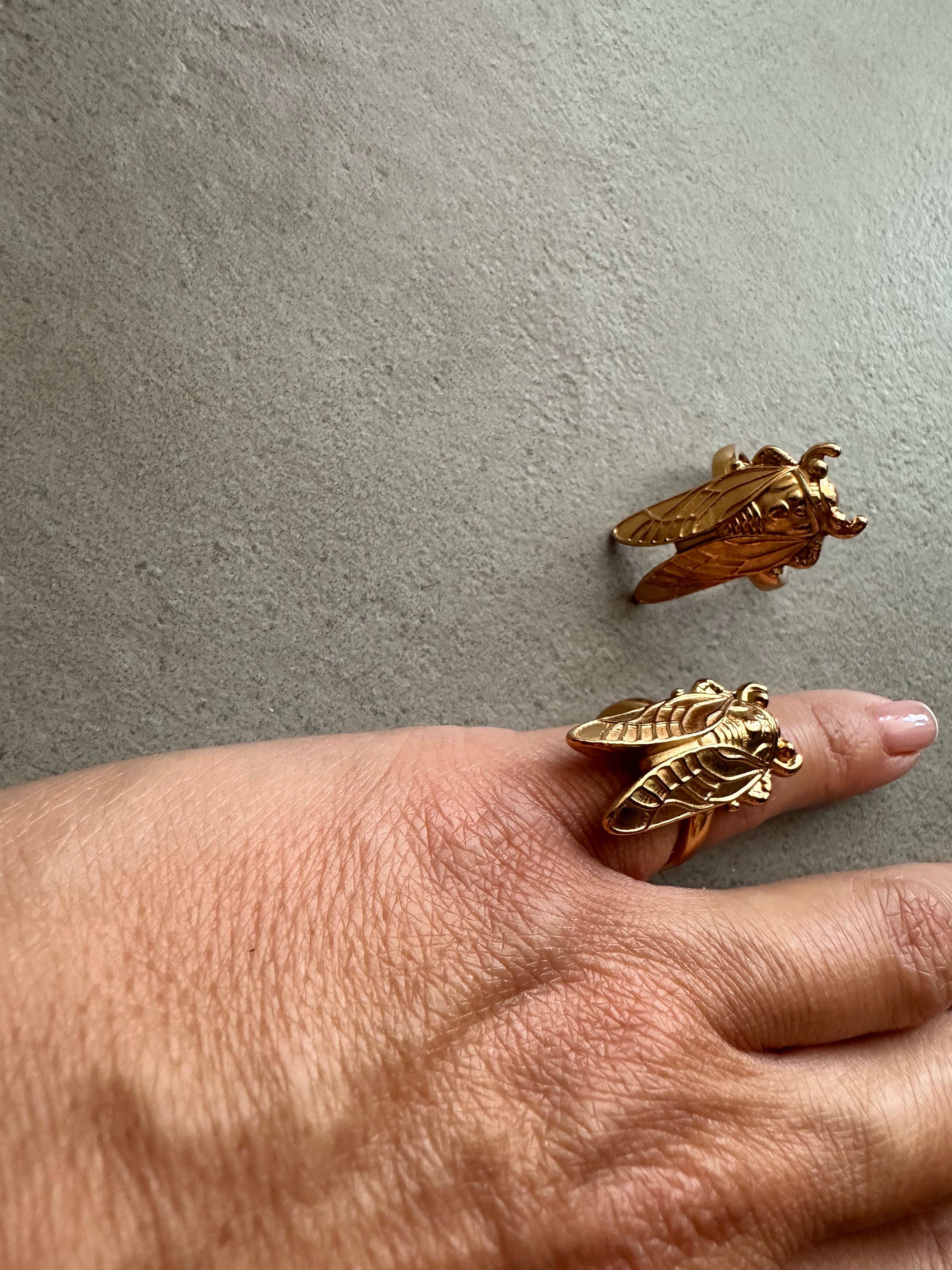 Golden Statement Ring
