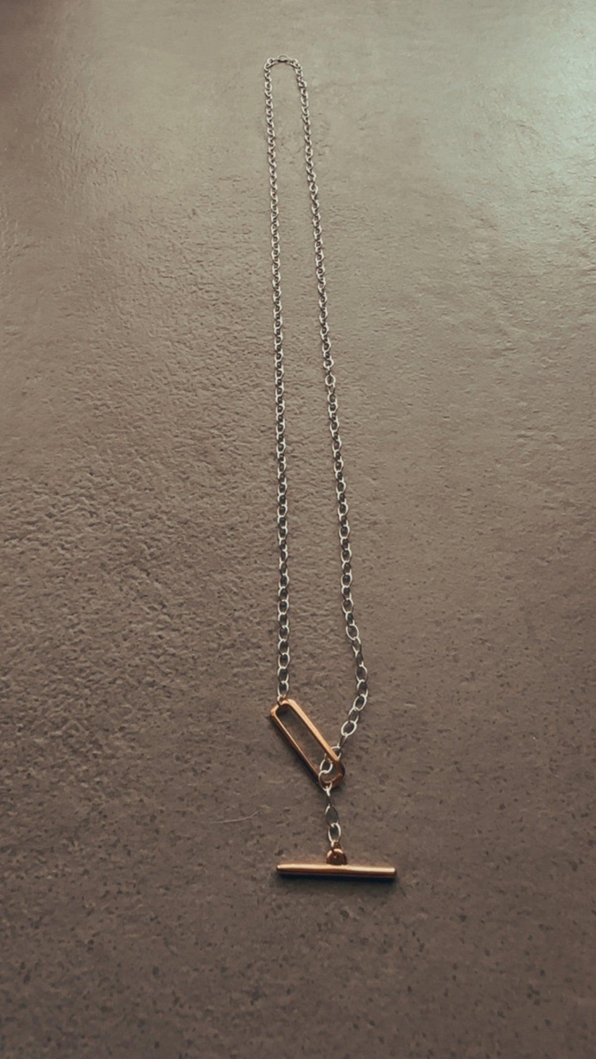 2-in-1 Necklace & Bracelet – Gold & Silver