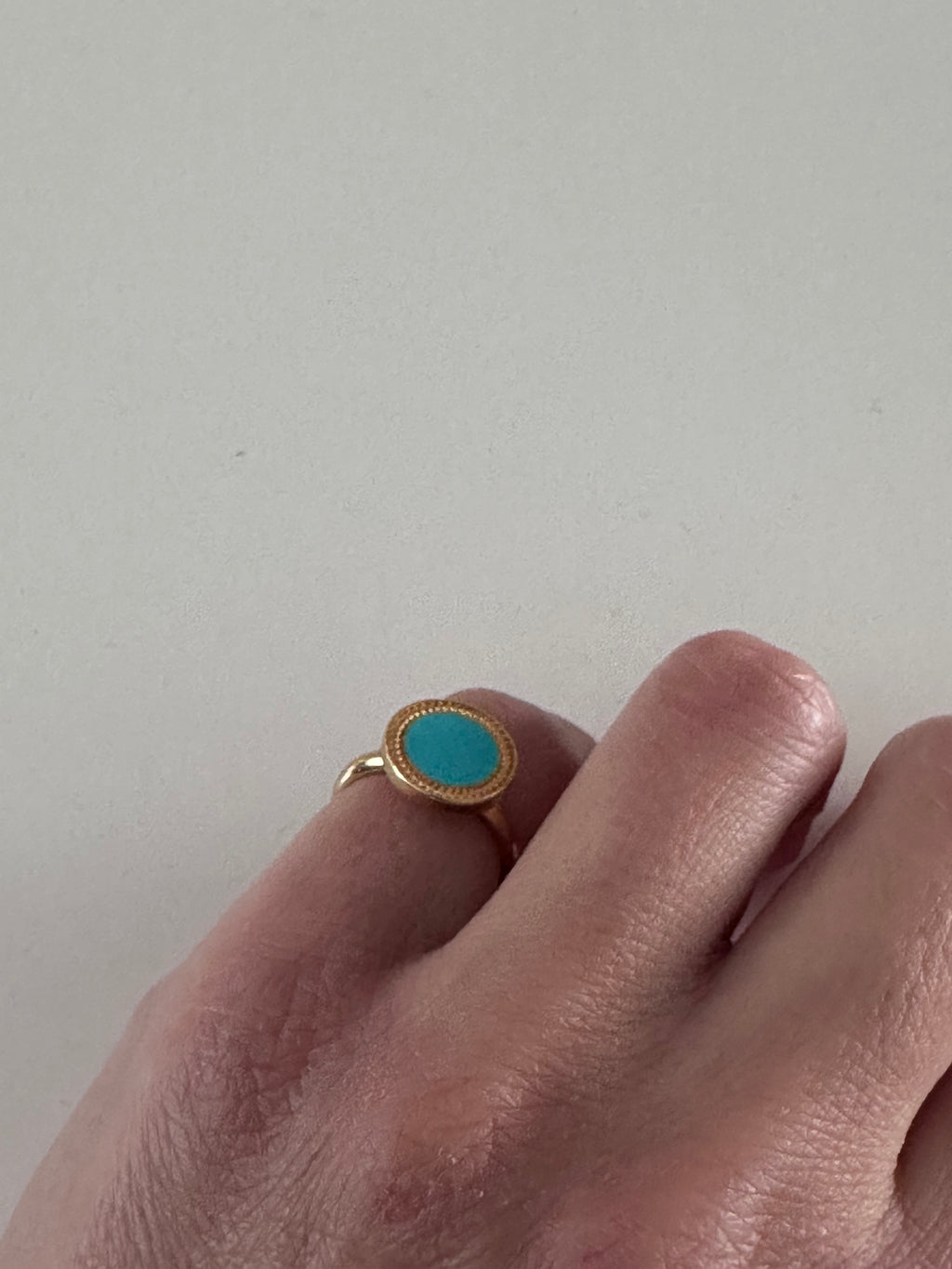 Turquoise Pinky Ring