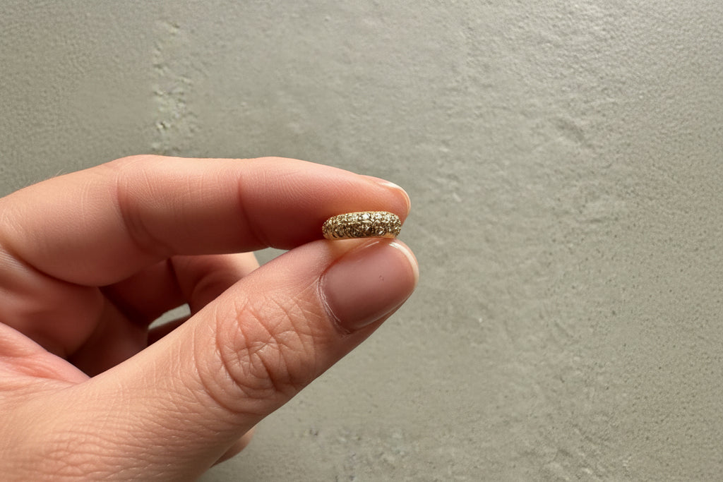 Huggie Hoop Earrings – Black & Clear CZ - Gold & Rose Gold Finish