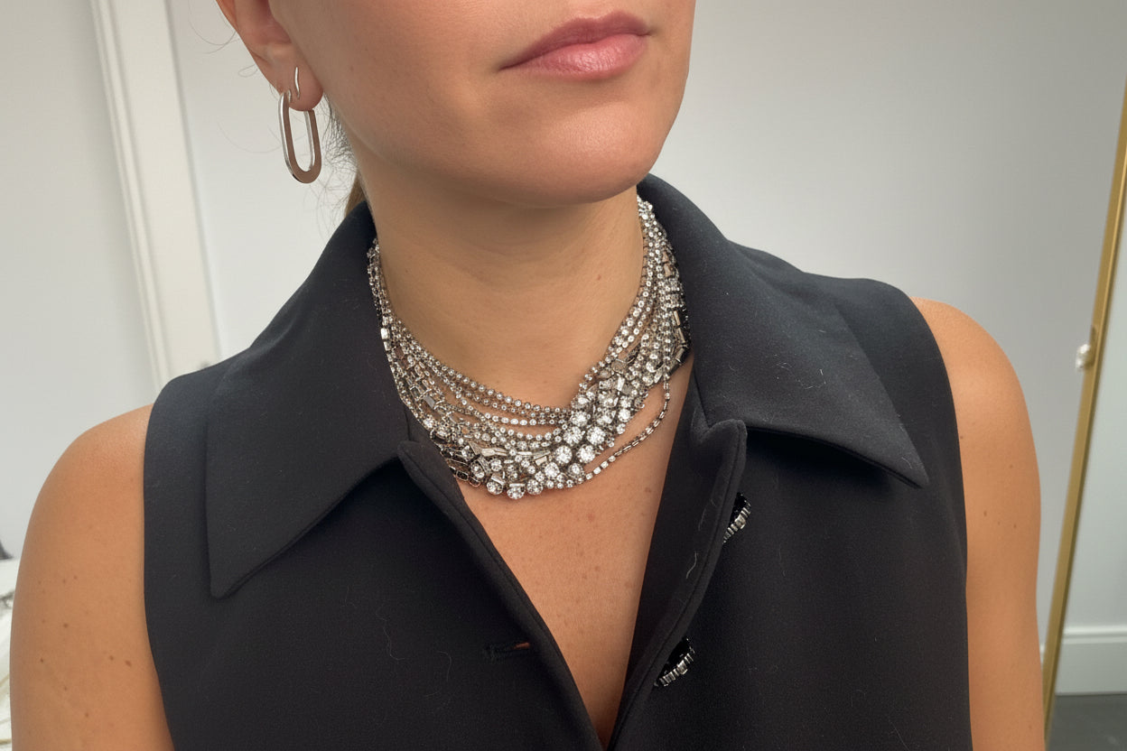 Crystal Statement Necklace