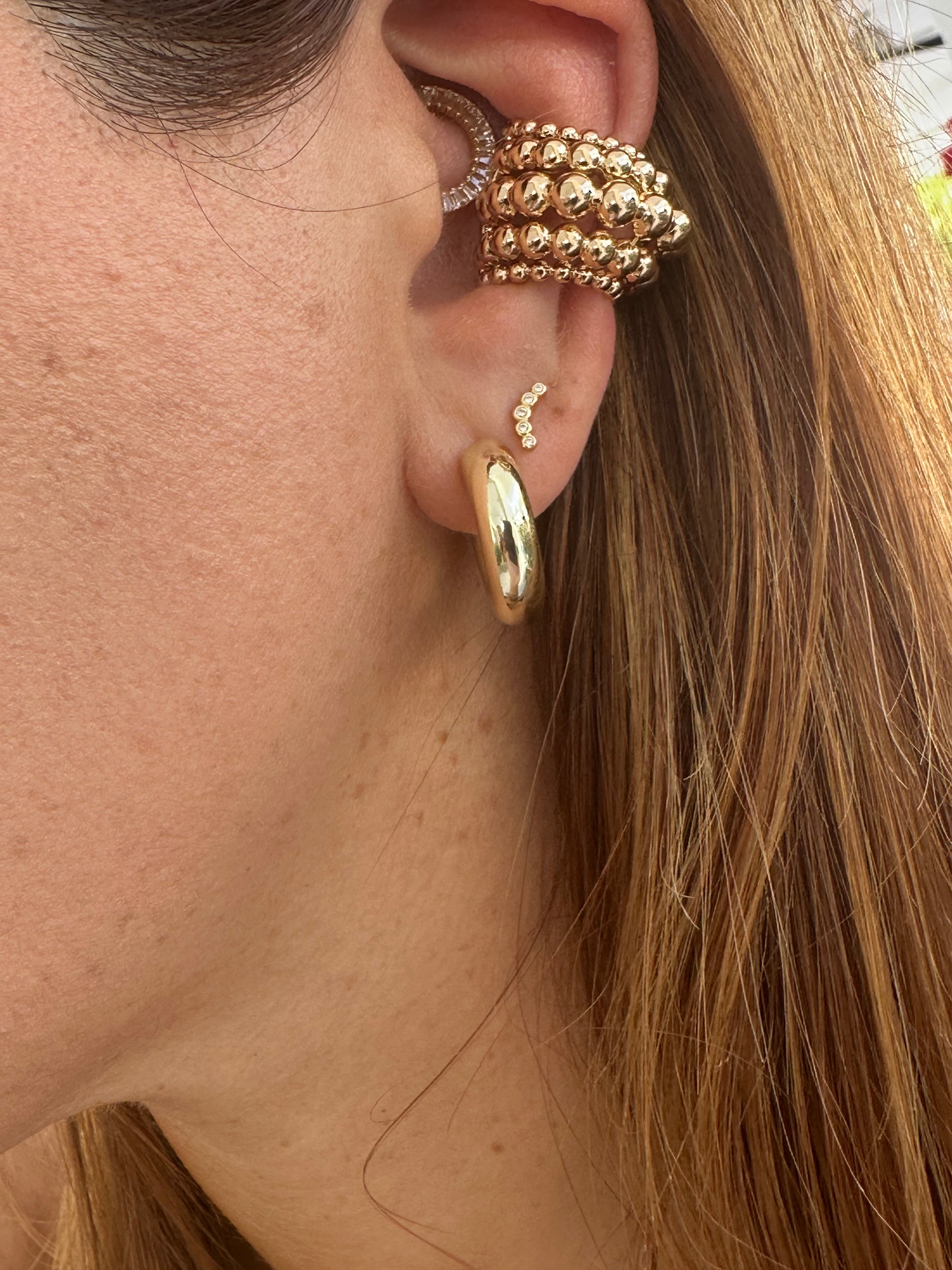 Gold Ear Cuffs – Modern Elegance, No Piercing Needed