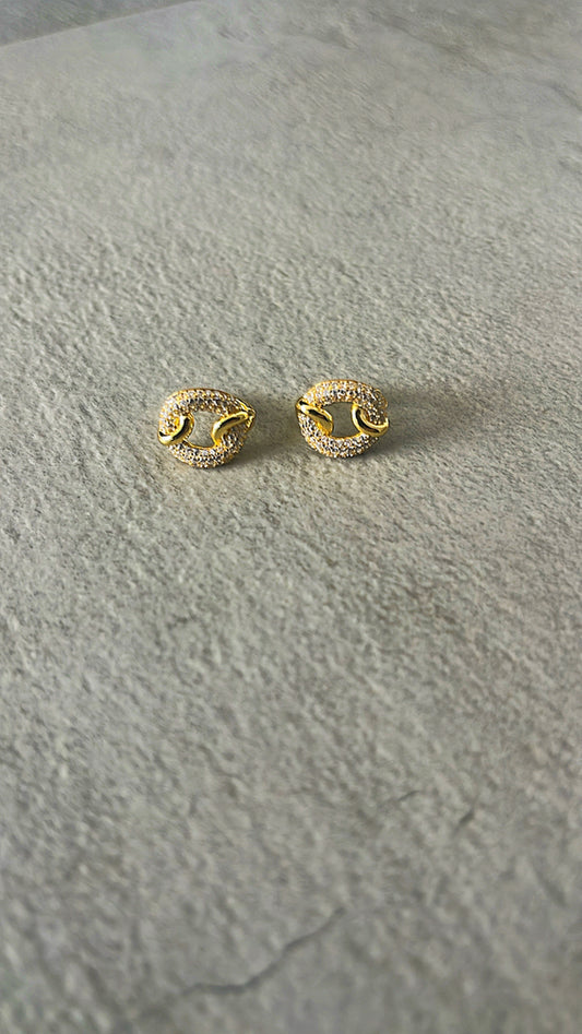 Zircon circle hoops