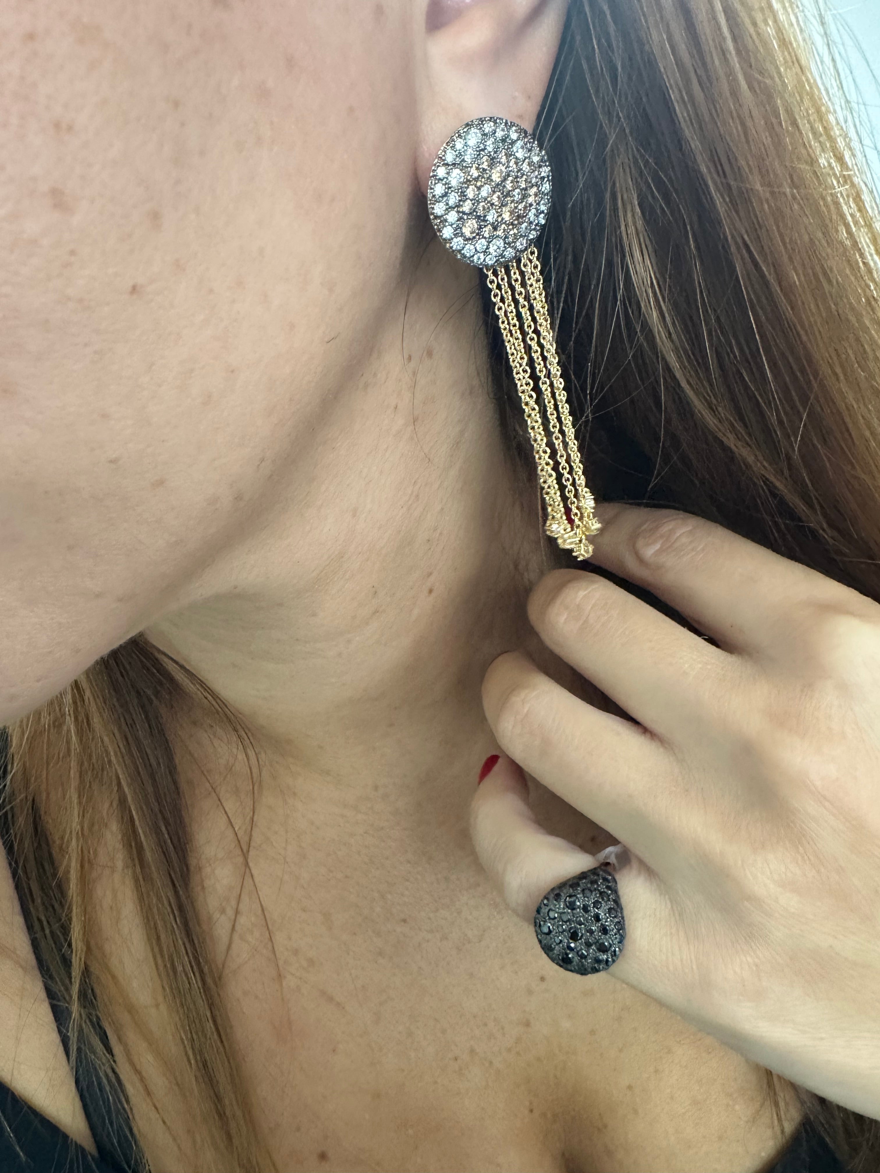 Elegant tassel earrings