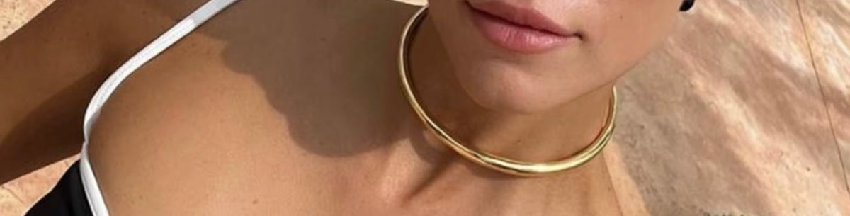 Bold Open Cuff Collar Necklace