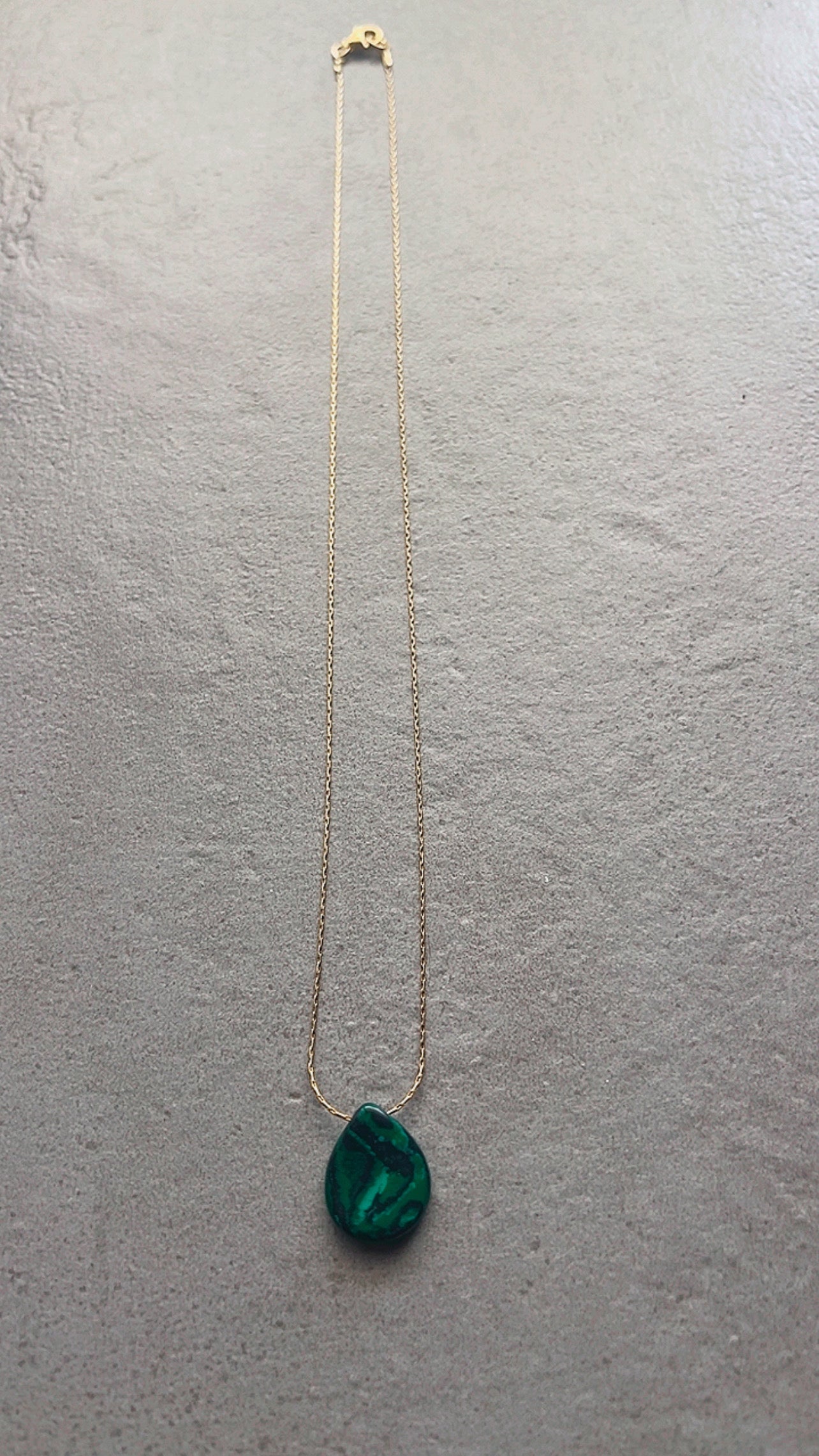 Malachite pendant