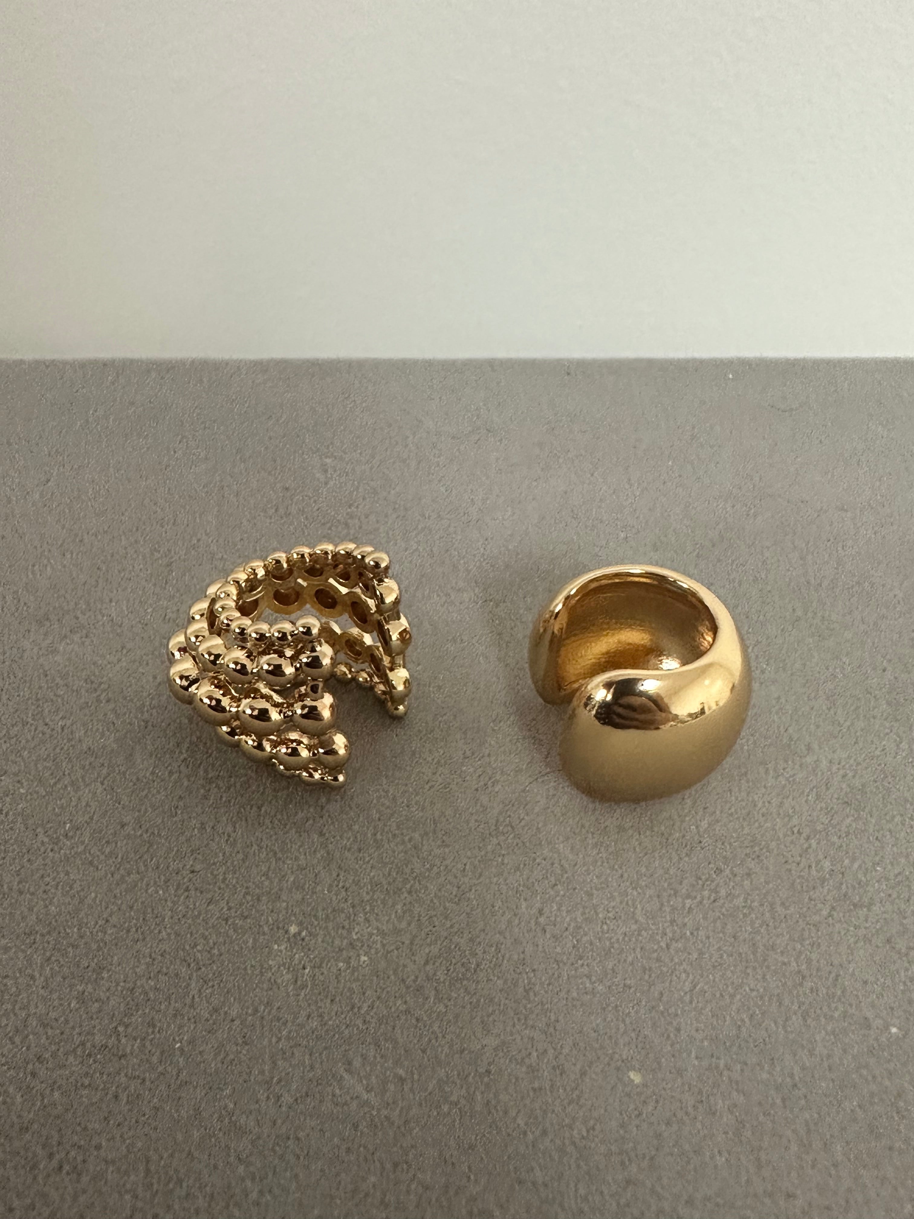 Gold Ear Cuffs – Modern Elegance, No Piercing Needed