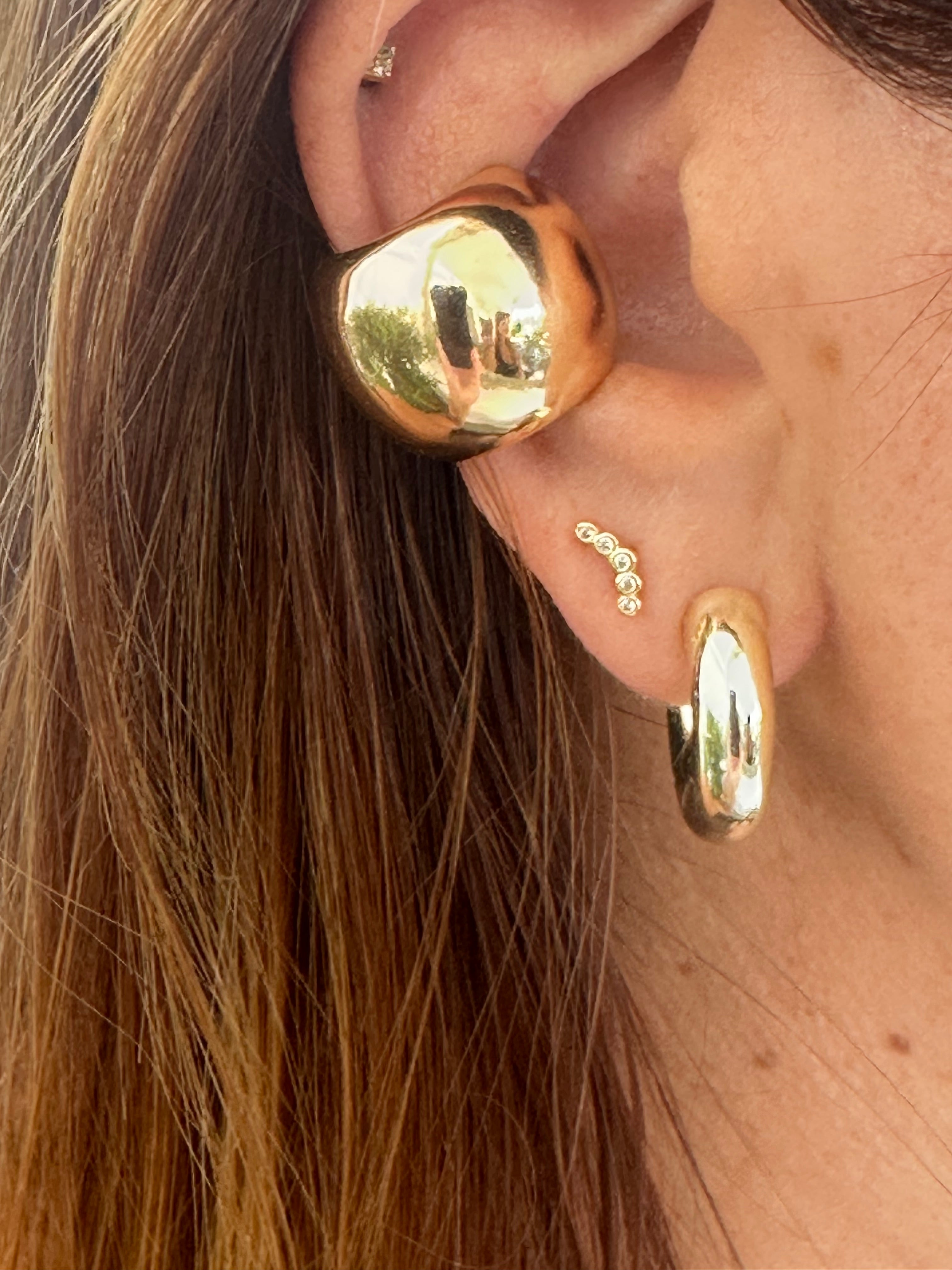 Gold Ear Cuffs – Modern Elegance, No Piercing Needed