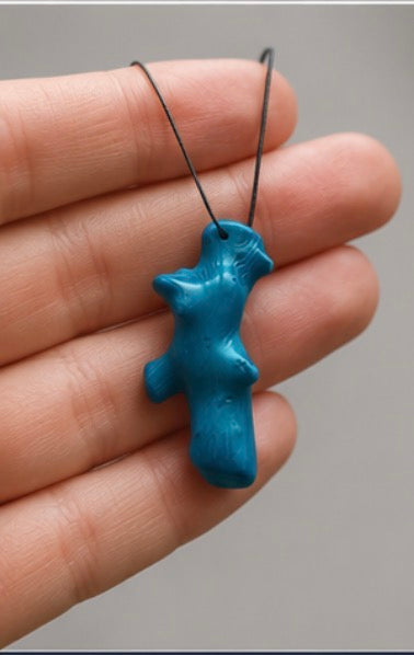 Ocean Root Coral Pendant Necklace