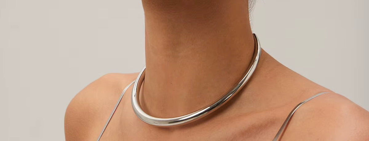 Bold Open Cuff Collar Necklace