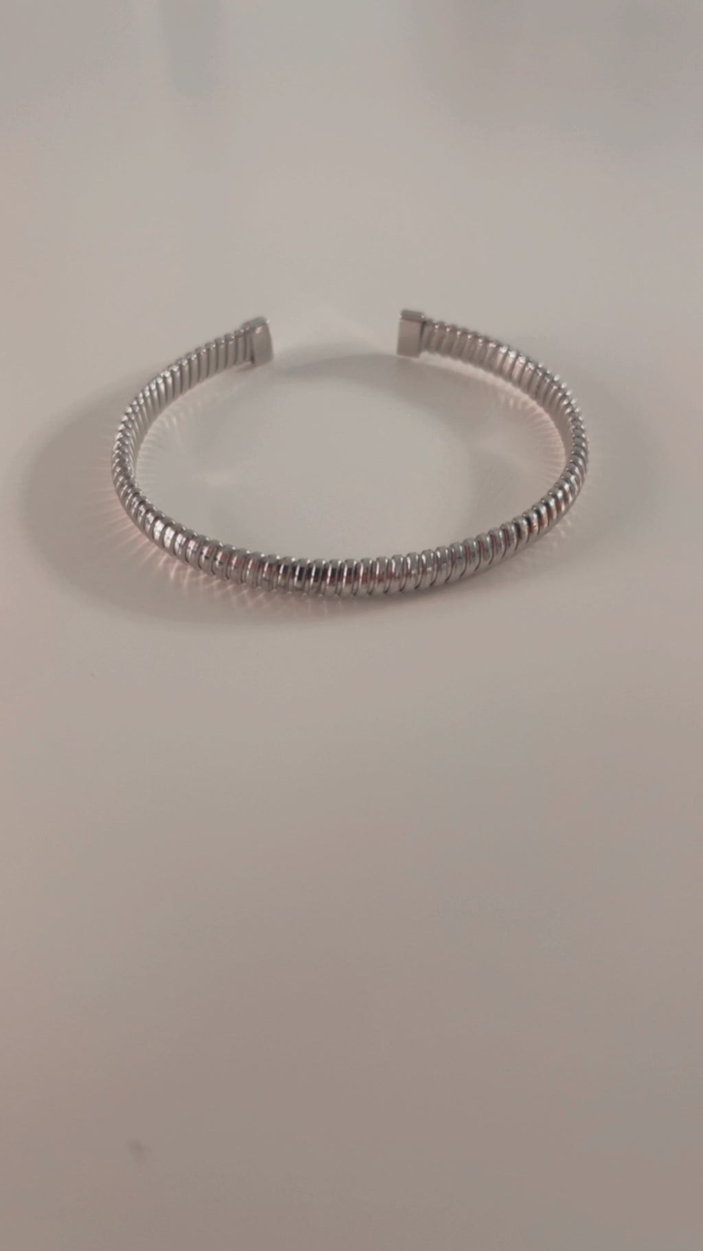 Silver bangle
