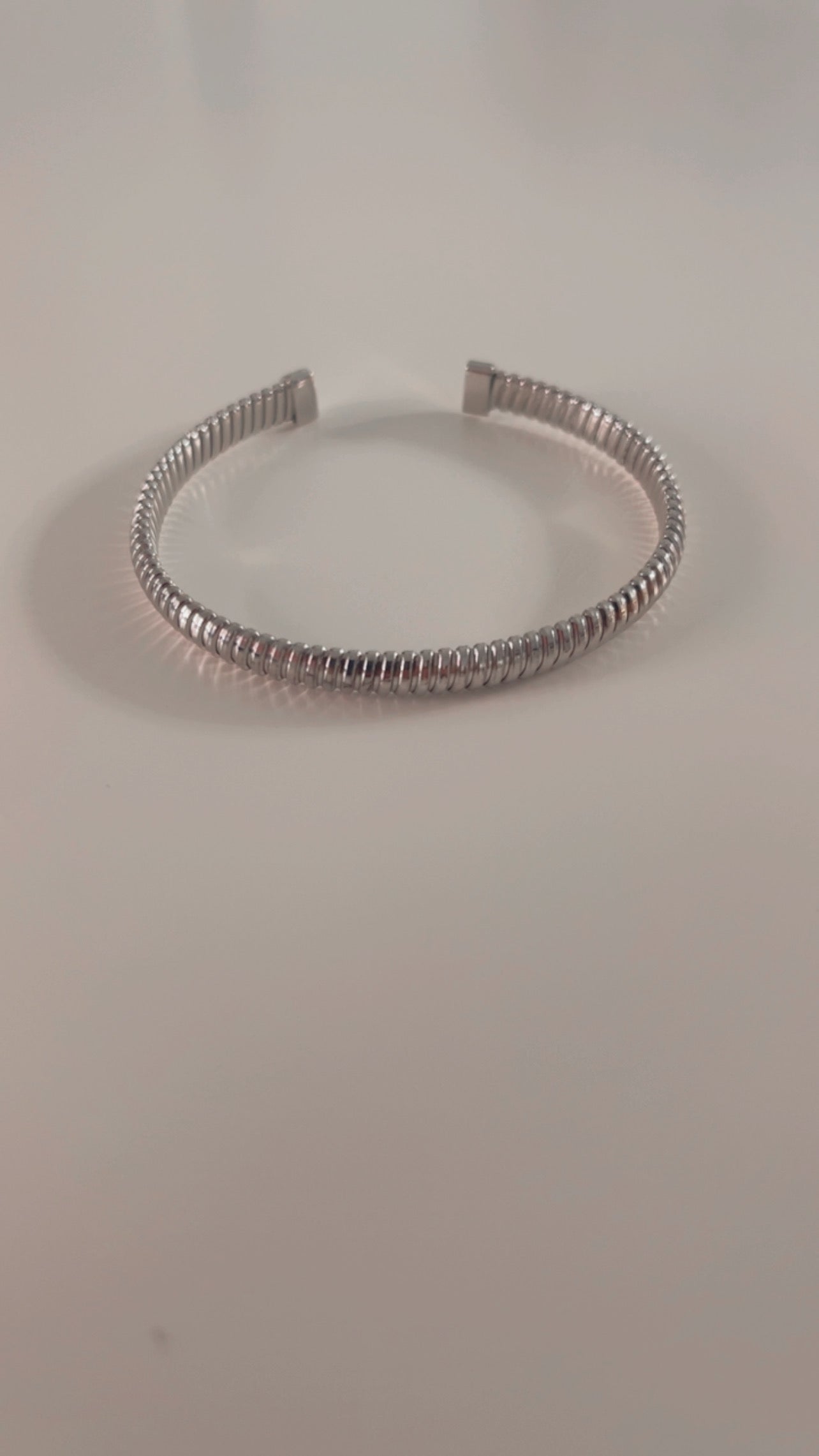 Silver bangle