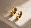 14carat gold hoops