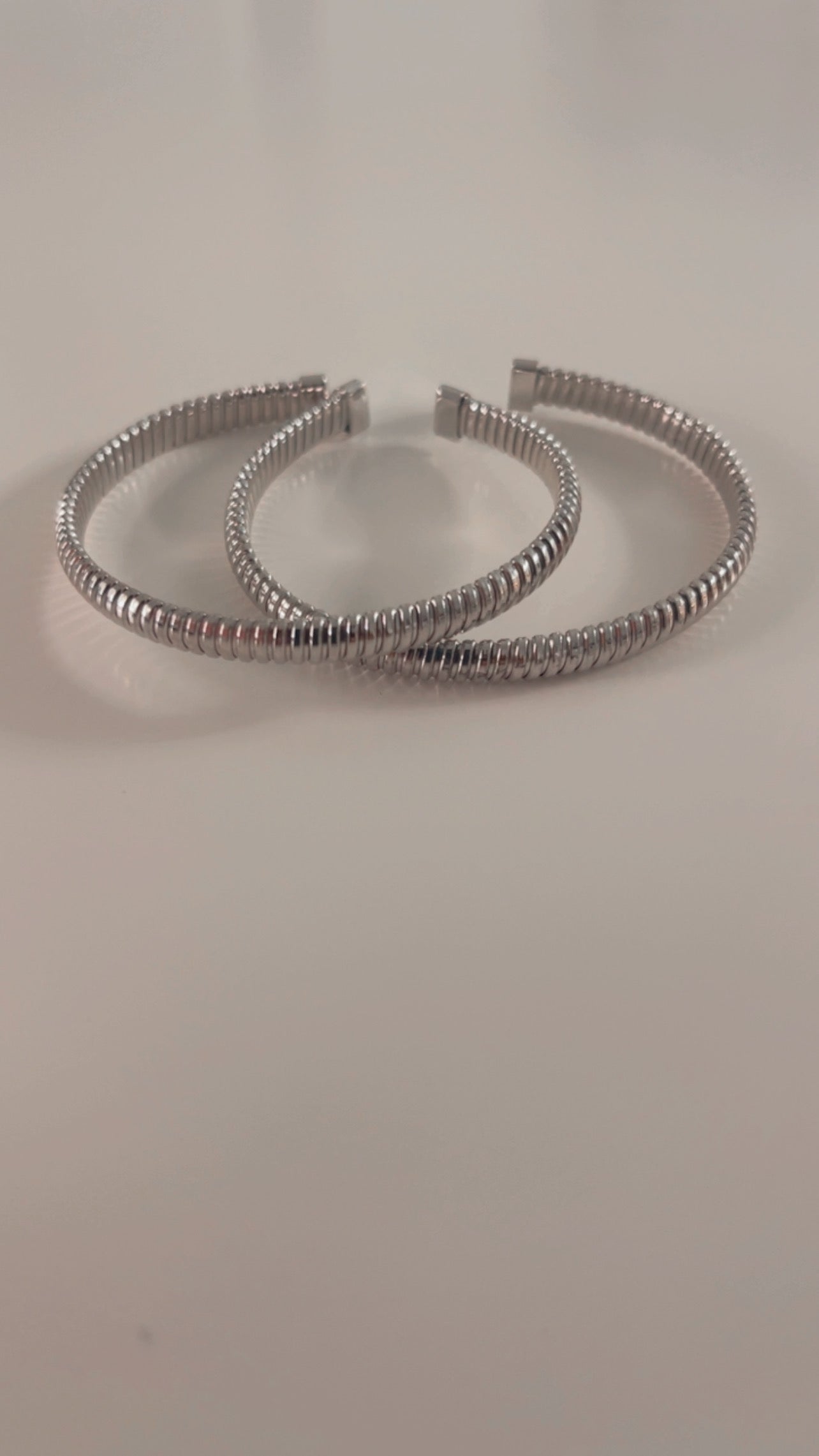 Silver bangle
