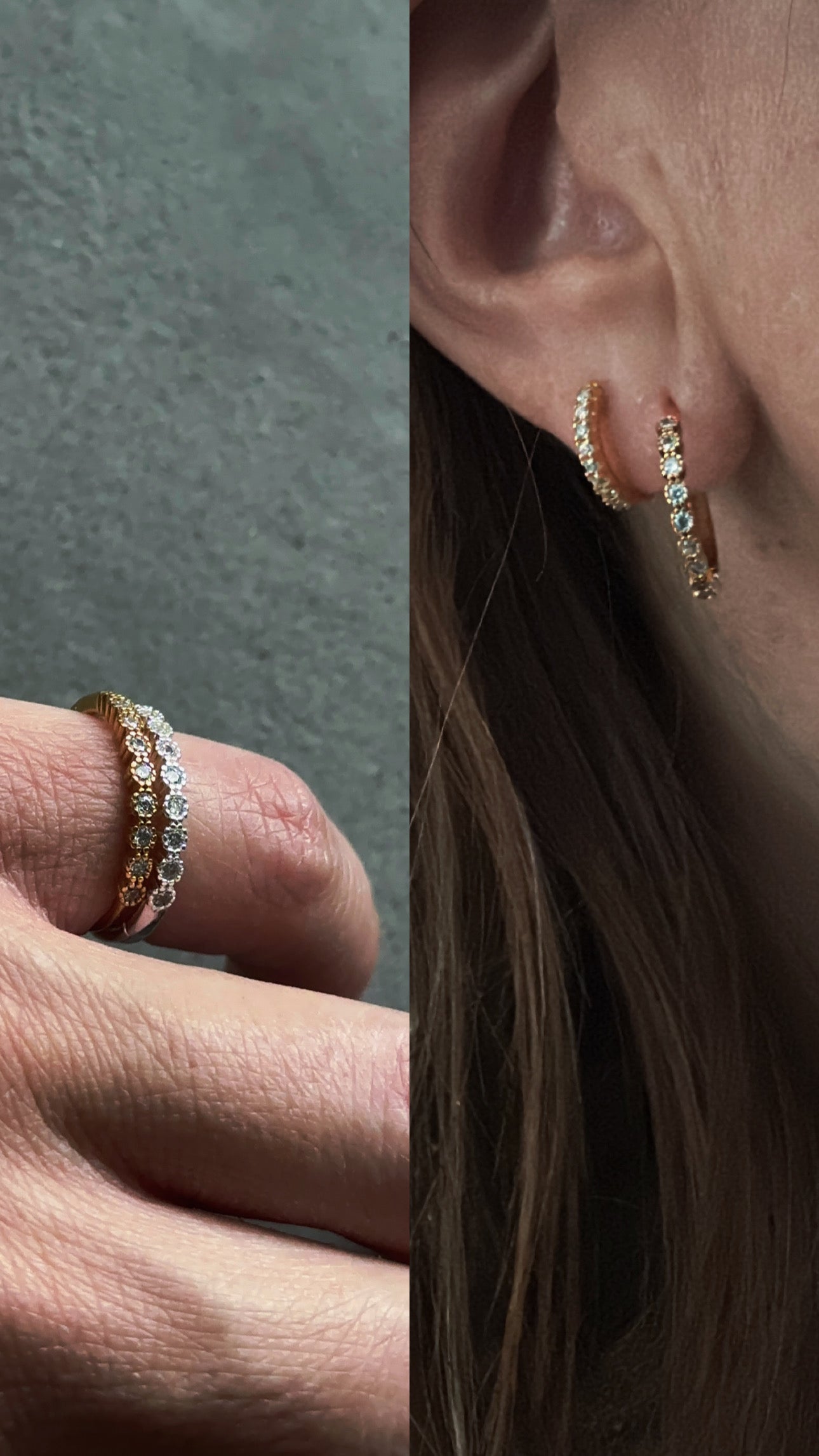 Two ways to wear, one timeless piece.