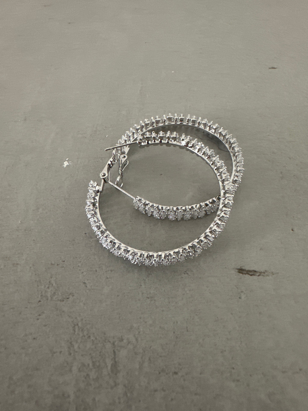 Crystal hoops