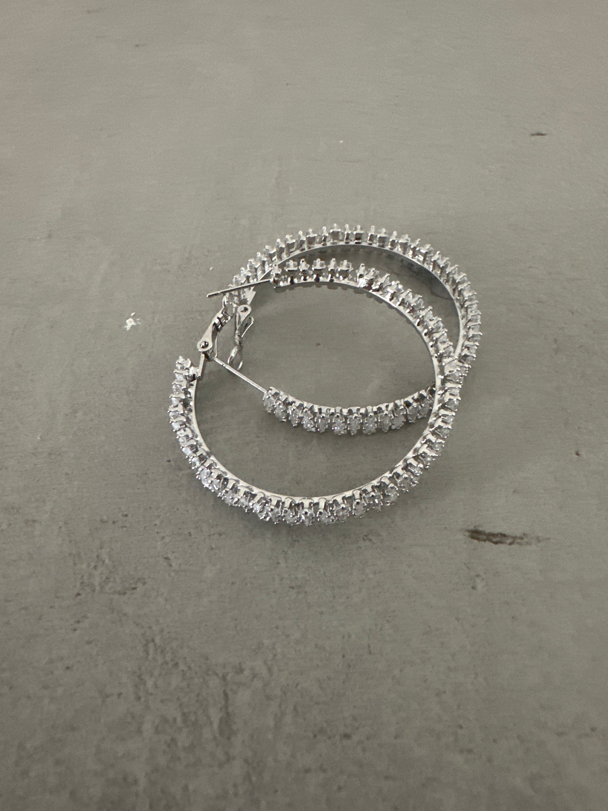 Crystal hoops