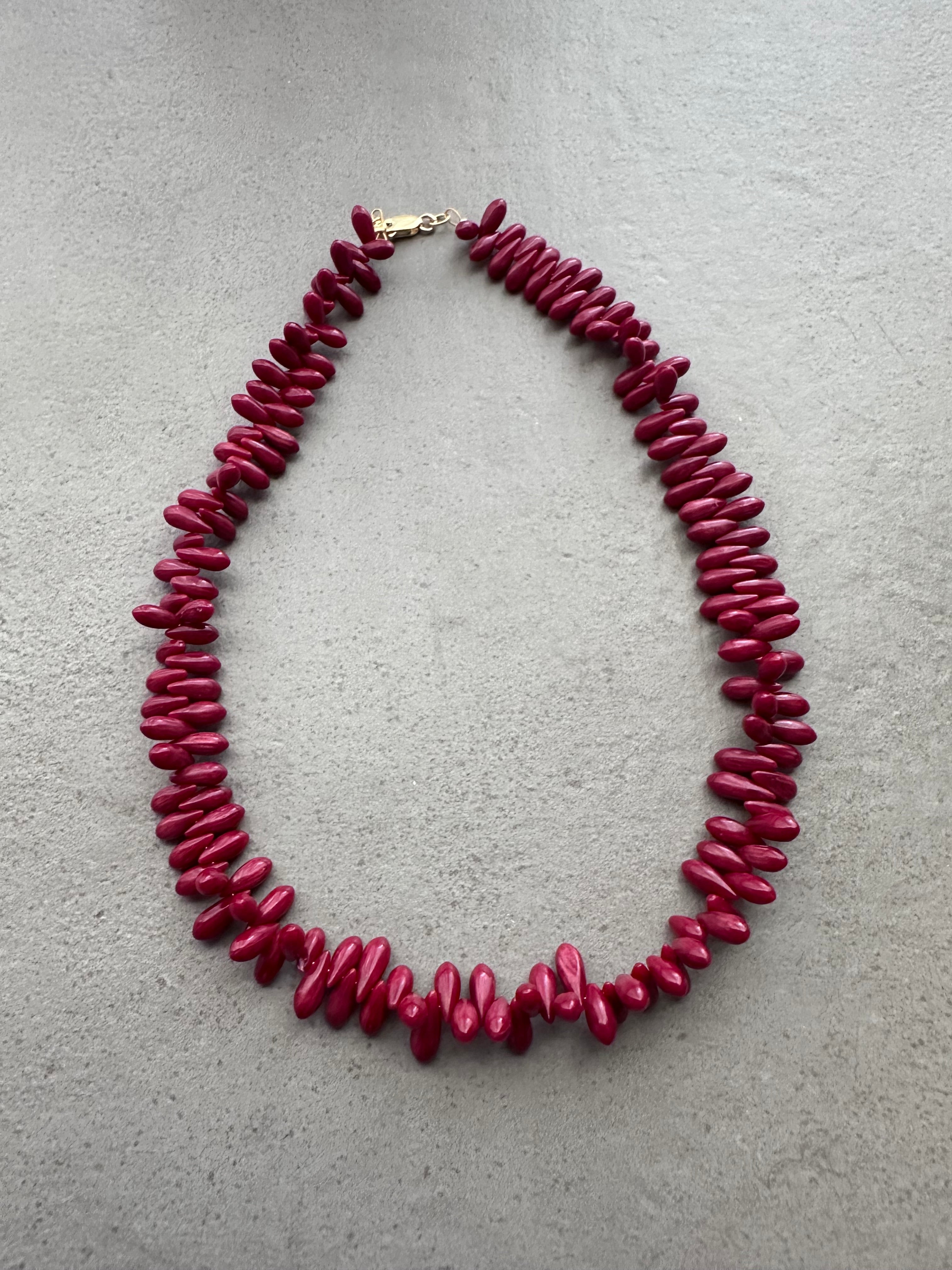 Coral necklace