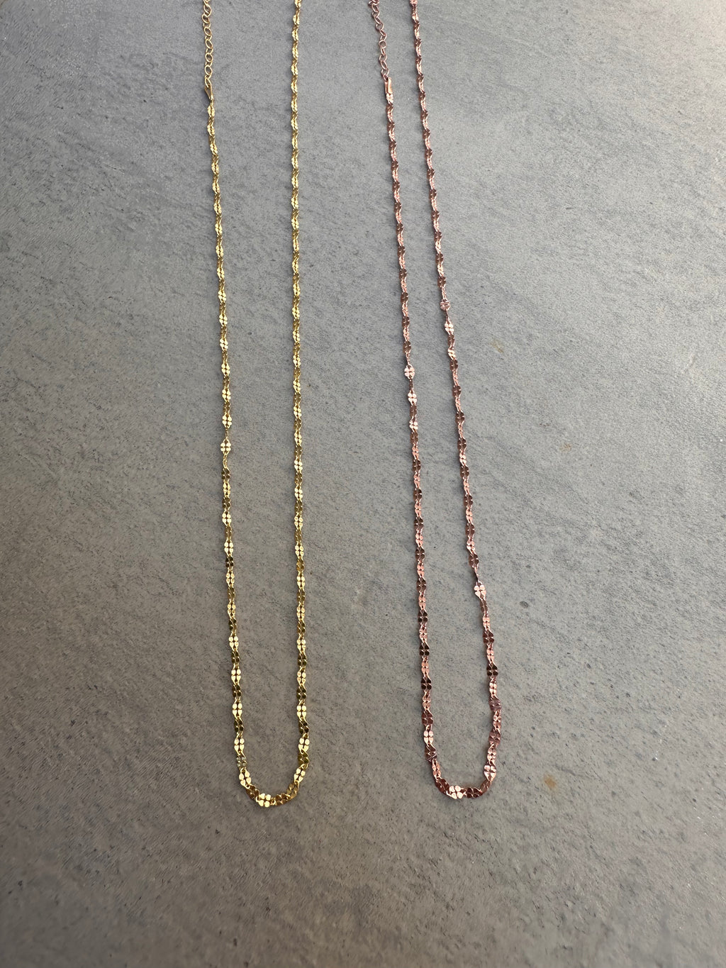 Build your necklace/ Choose your chain