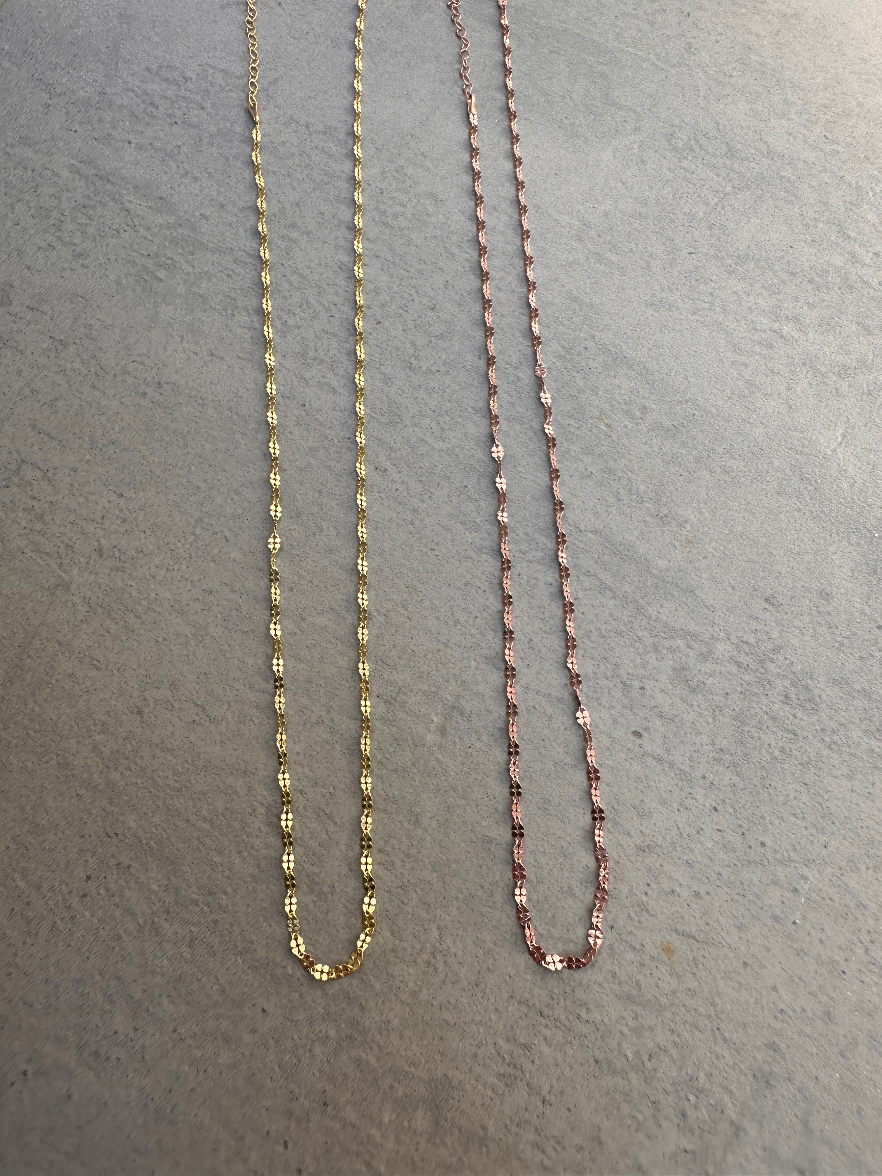 Build your necklace/ Choose your chain