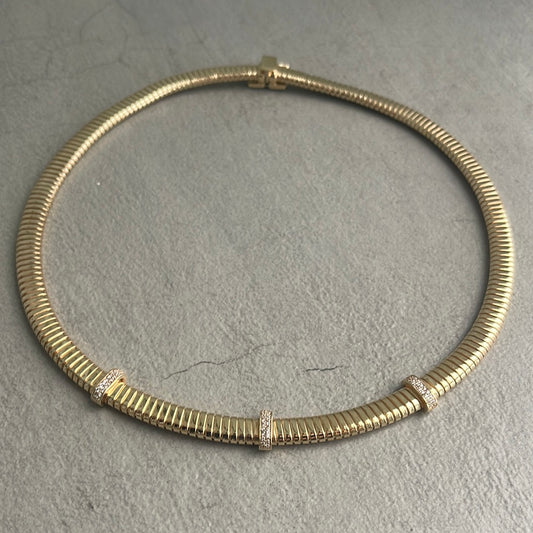 Gold plated necklace