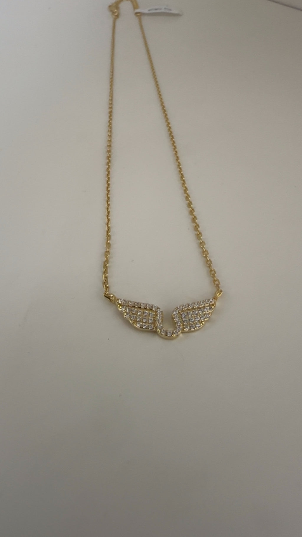 Angel wings necklace