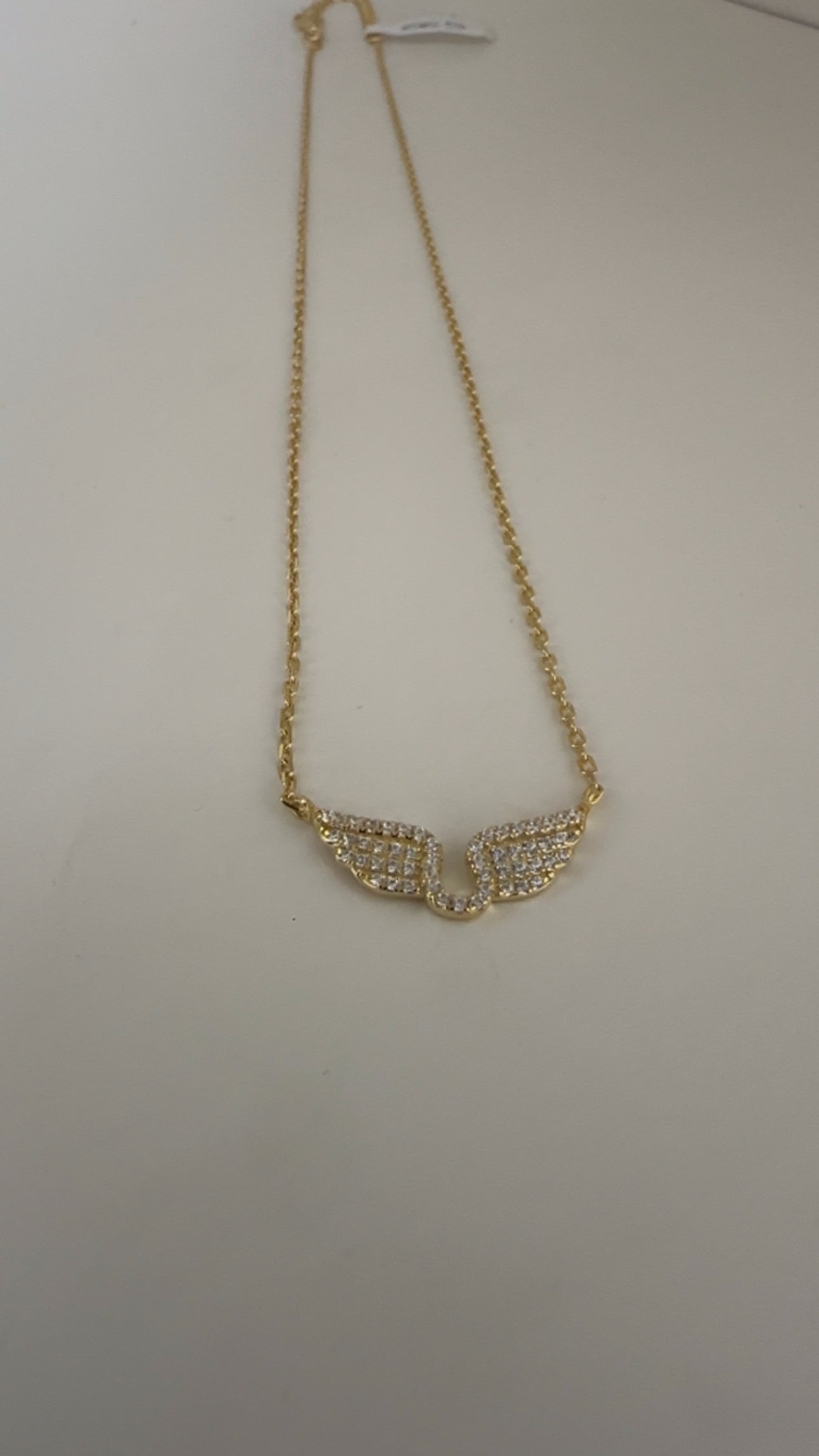 Angel wings necklace