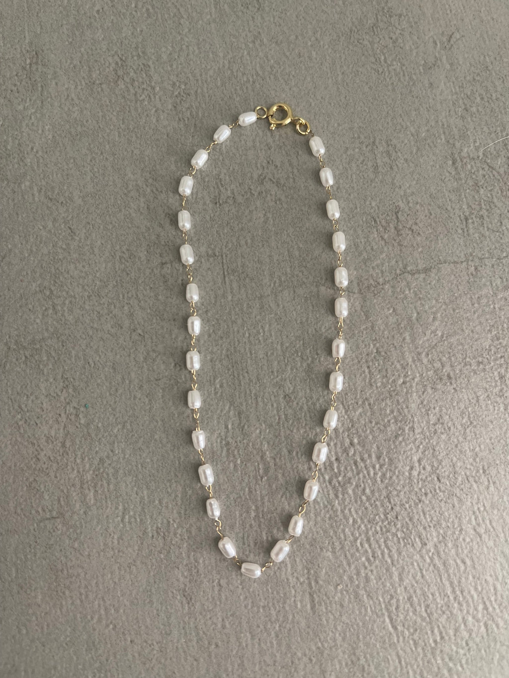 Pearl anklet