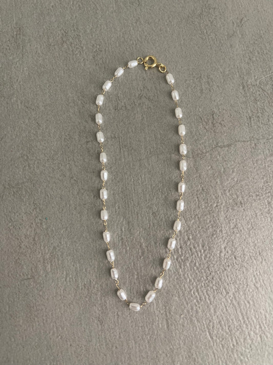 Pearl anklet