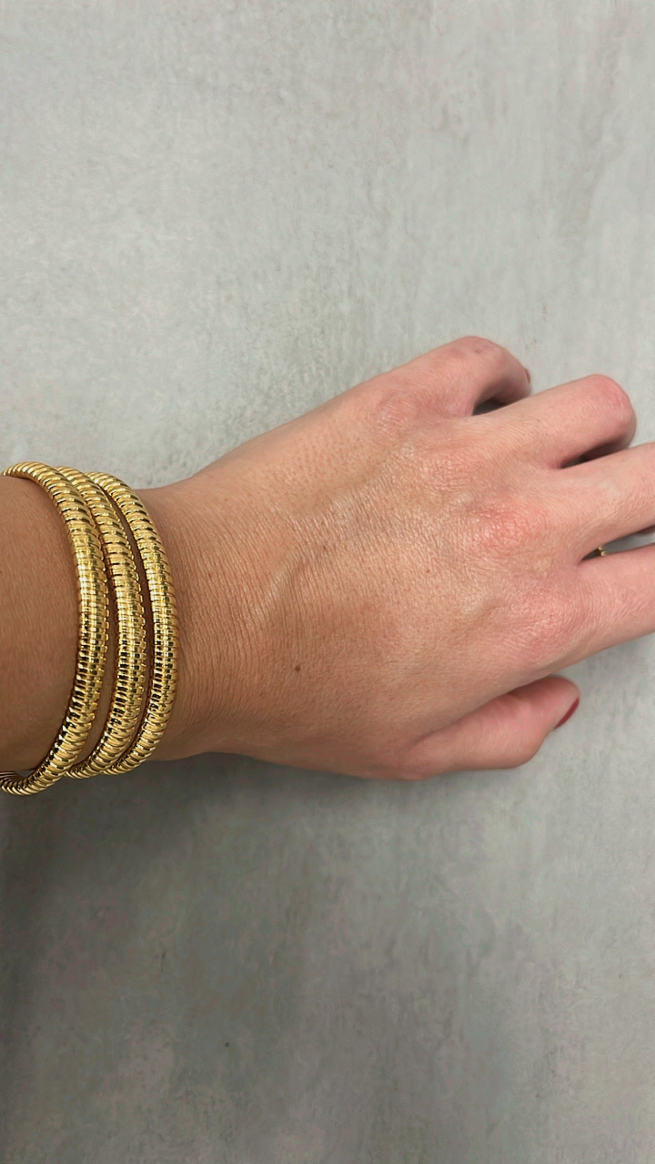 Gold bangles