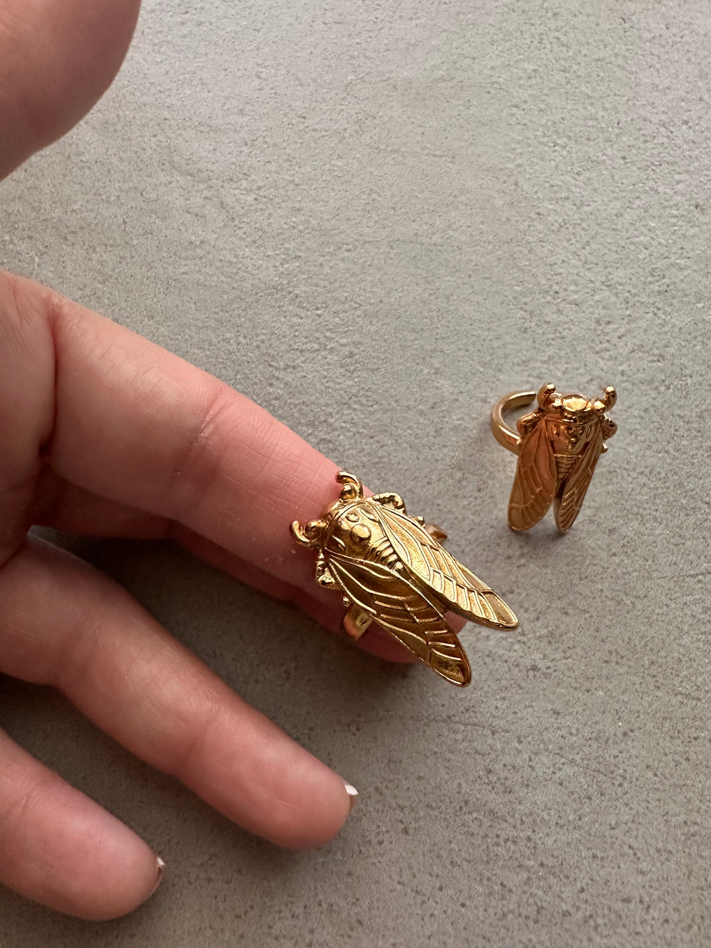 Golden Statement Ring