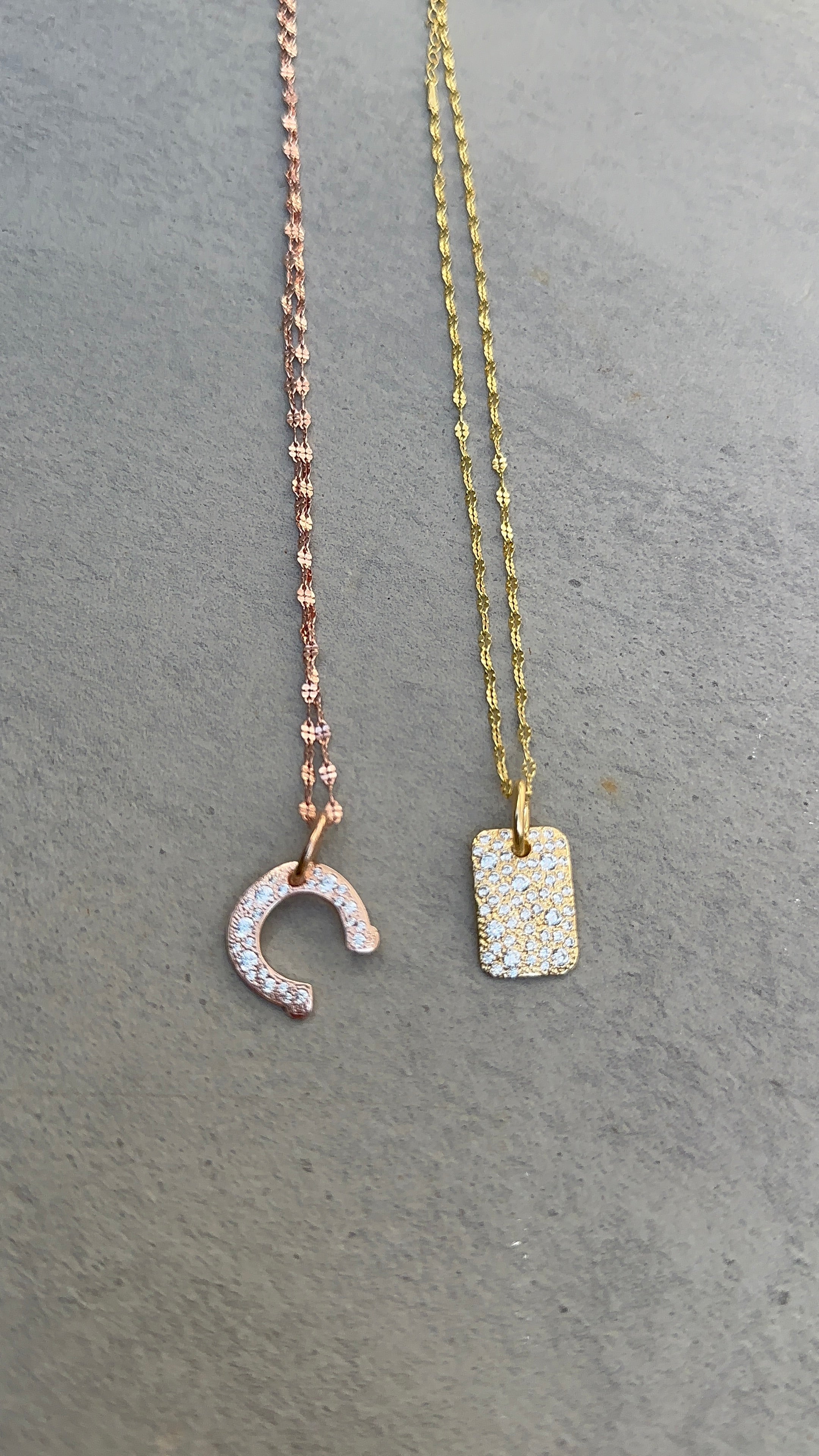 Build your necklace/ Choose your chain