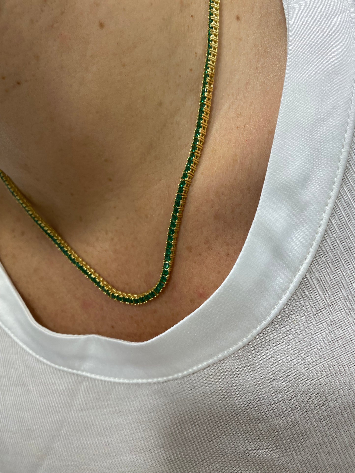 Tennis necklace