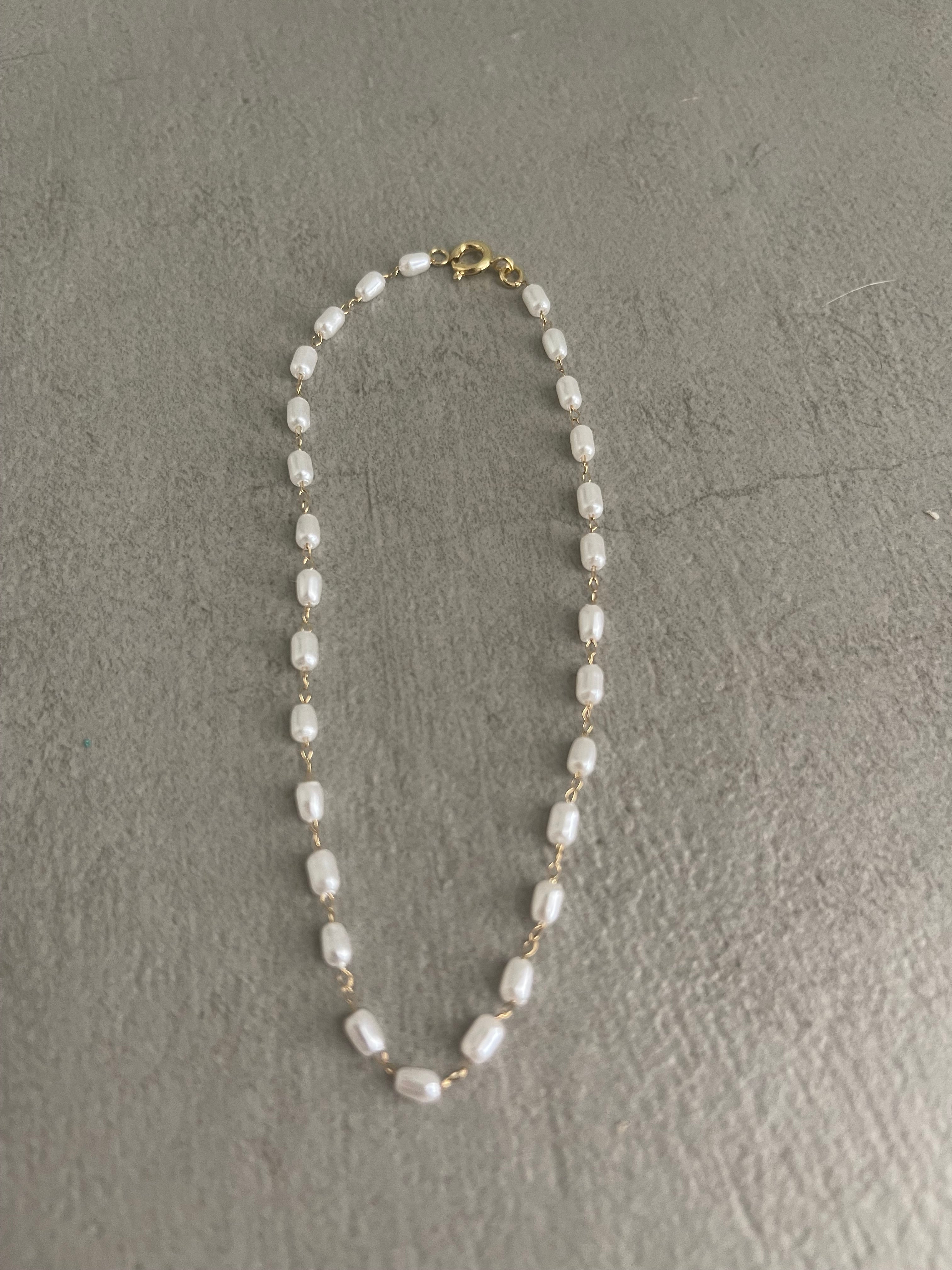Pearl anklet