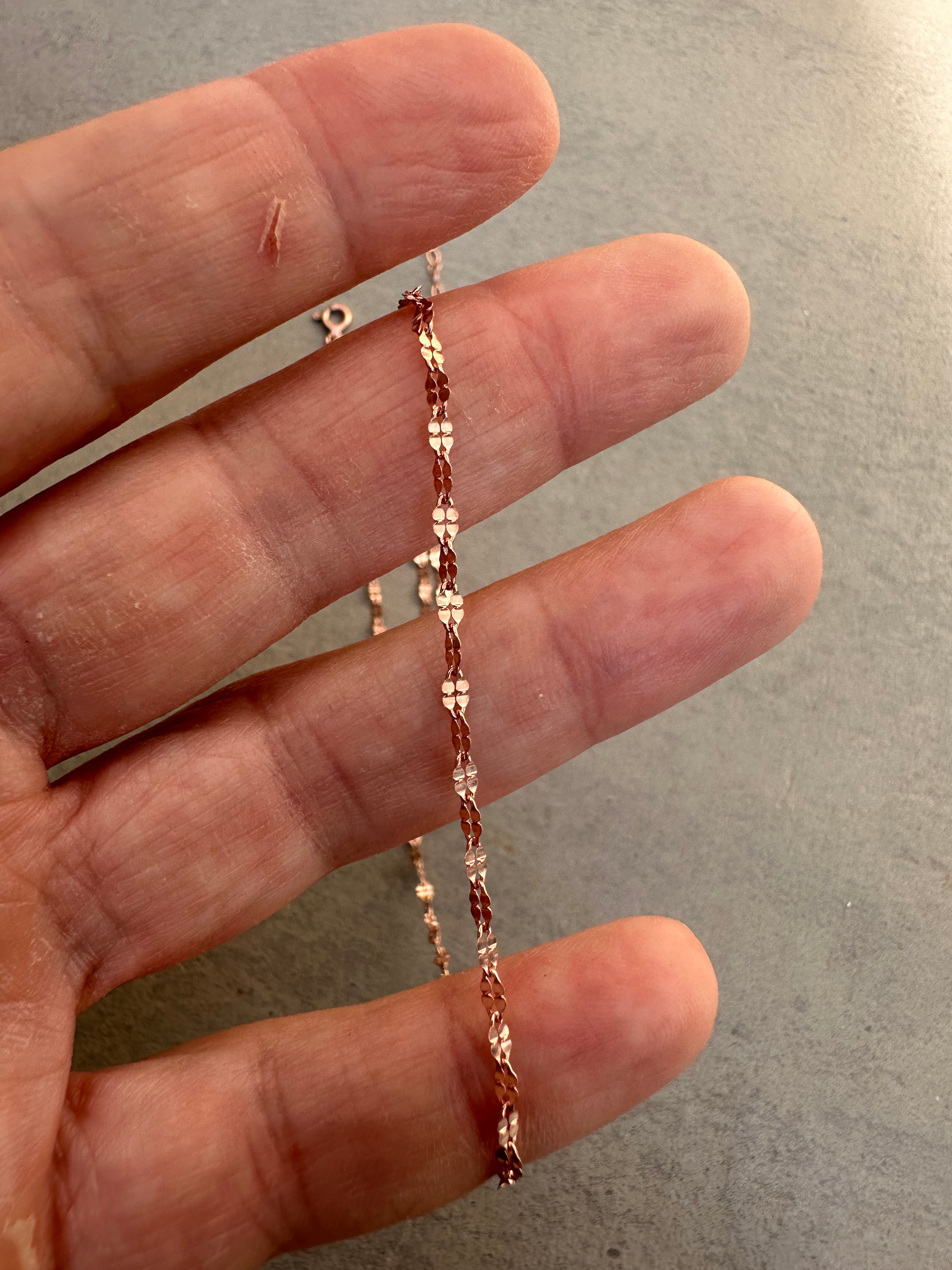 Build your necklace/ Choose your chain