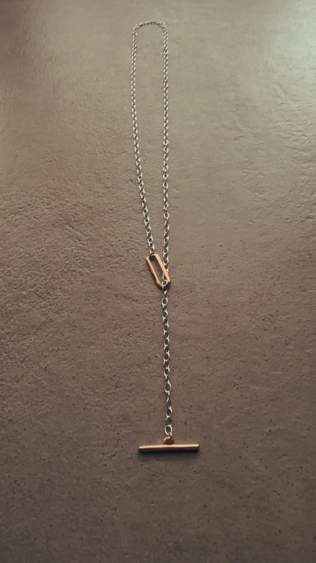 2-in-1 Necklace & Bracelet – Gold & Silver
