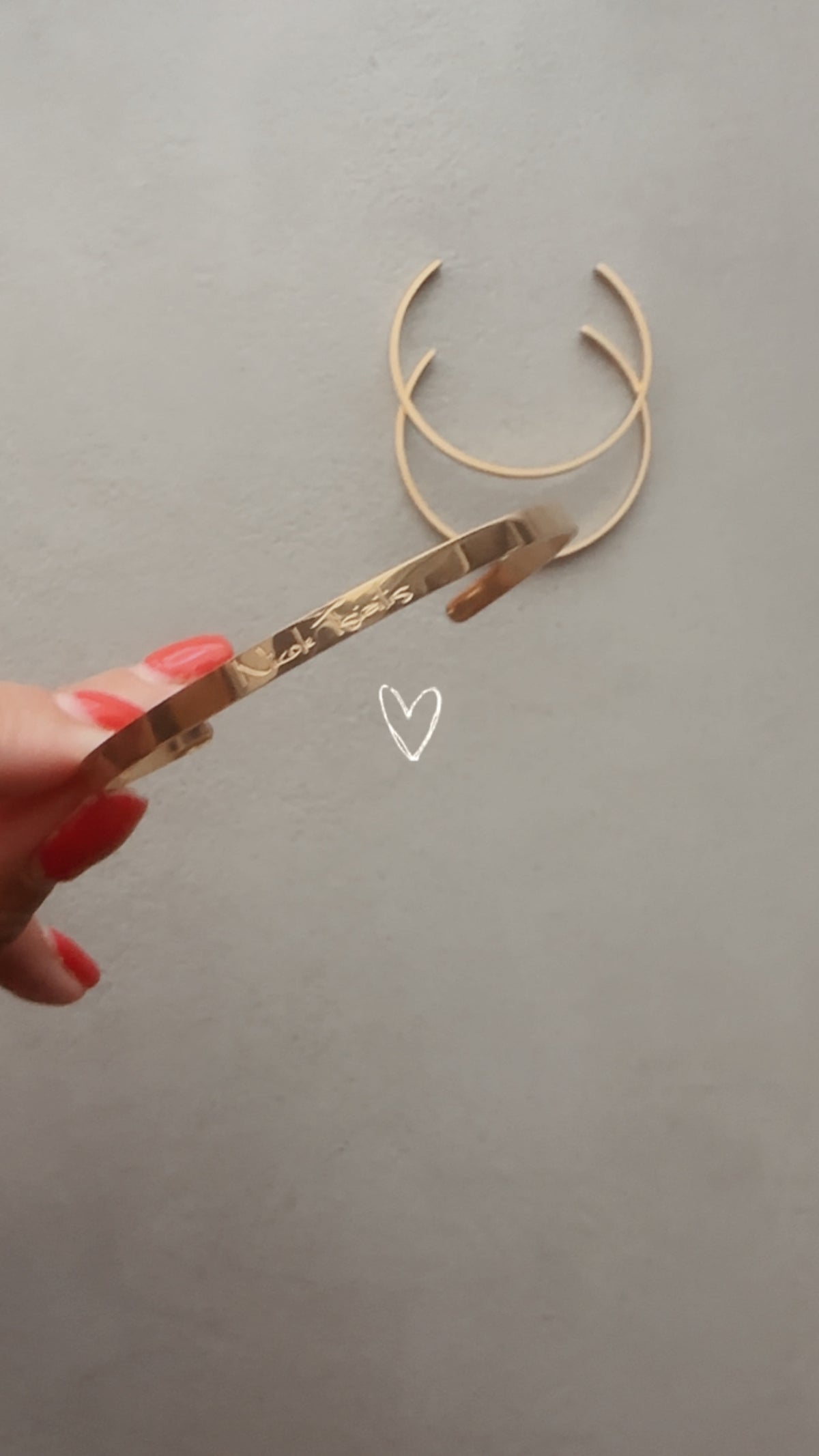 Nicole Tsiailis Signature Gold Cuff