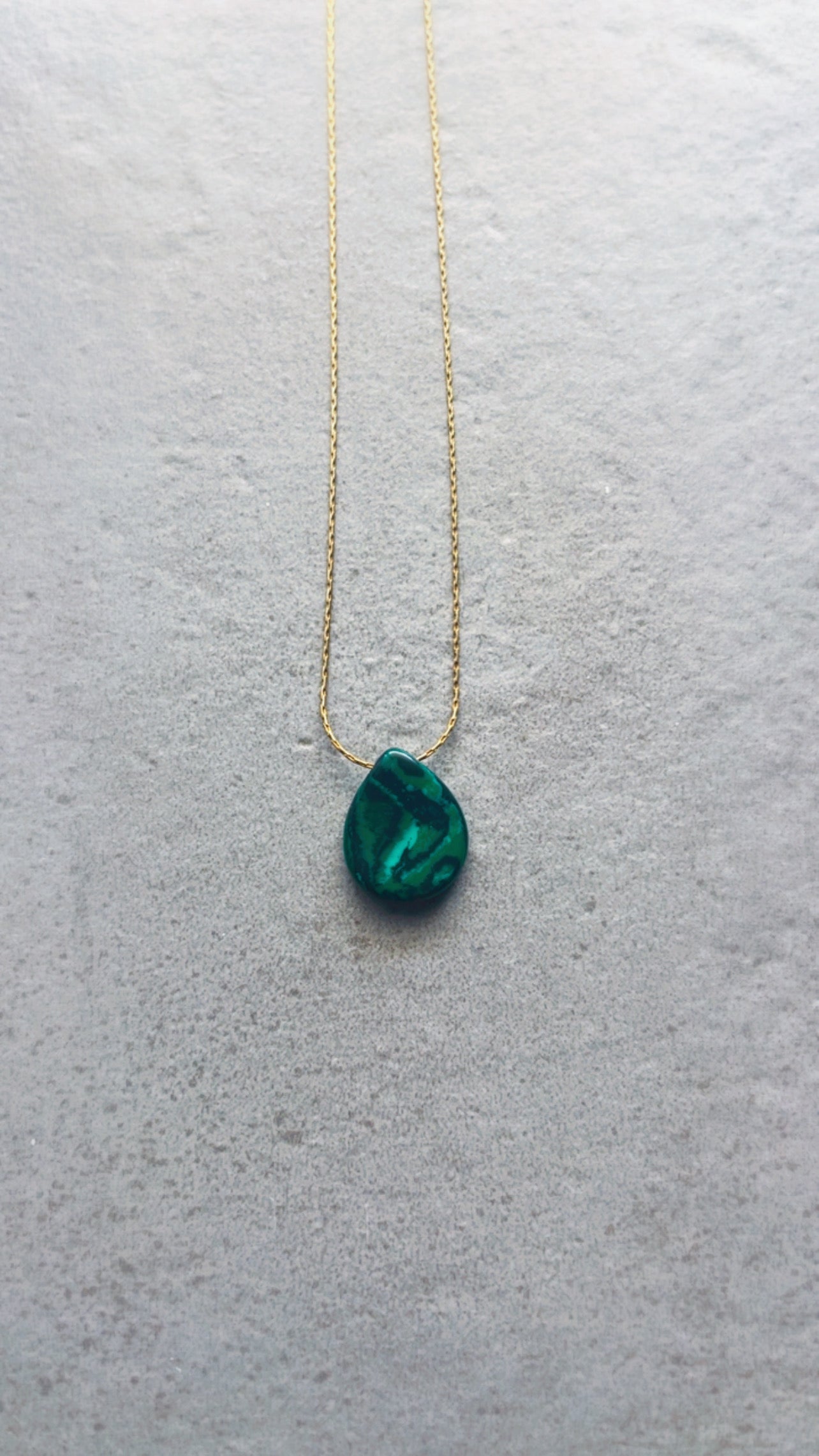 Malachite pendant