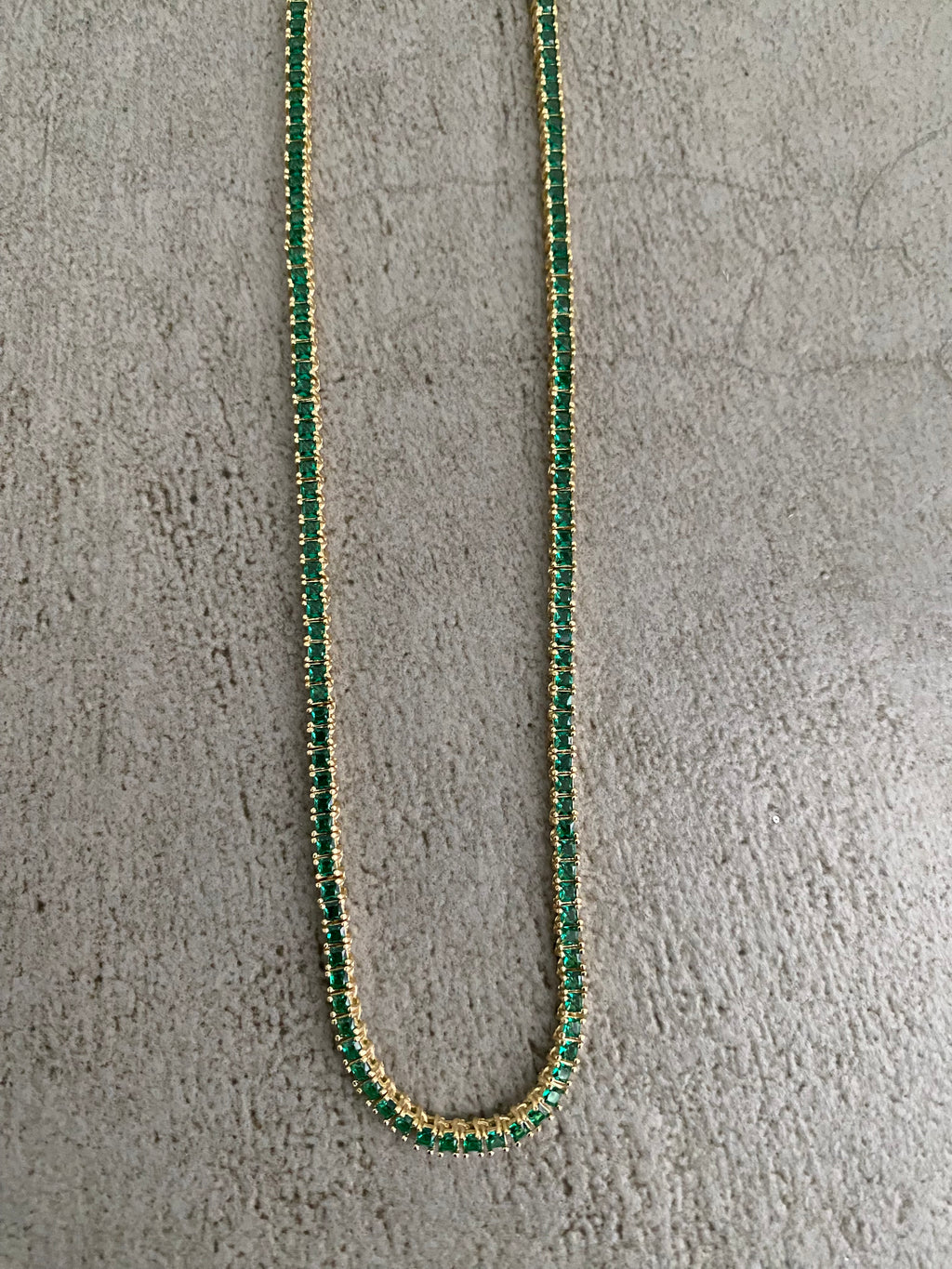 Tennis necklace