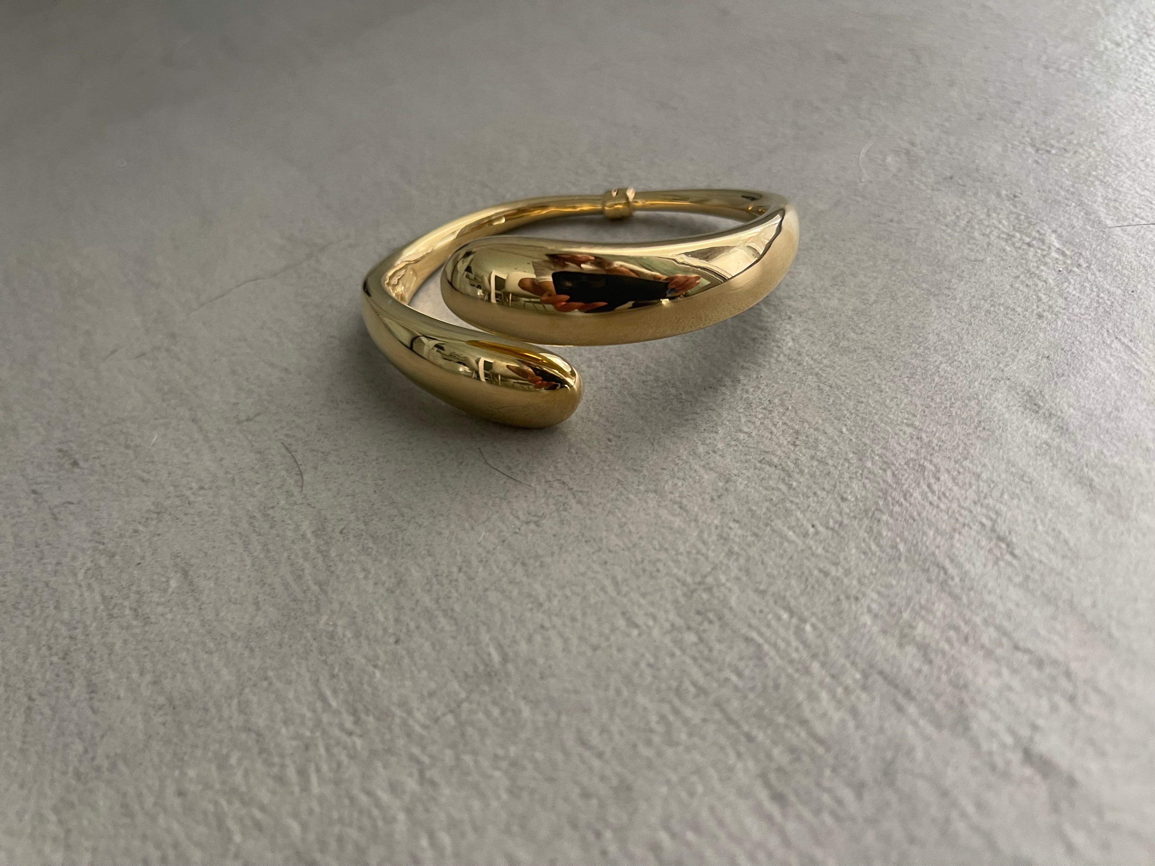 Gold-plated bangle