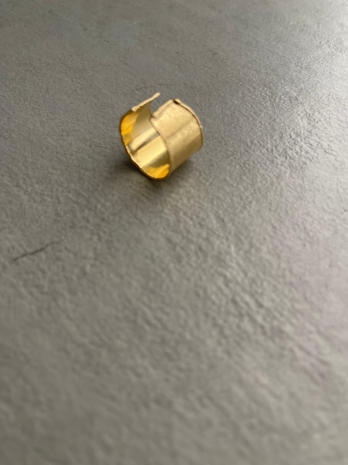 Gold-plated ring